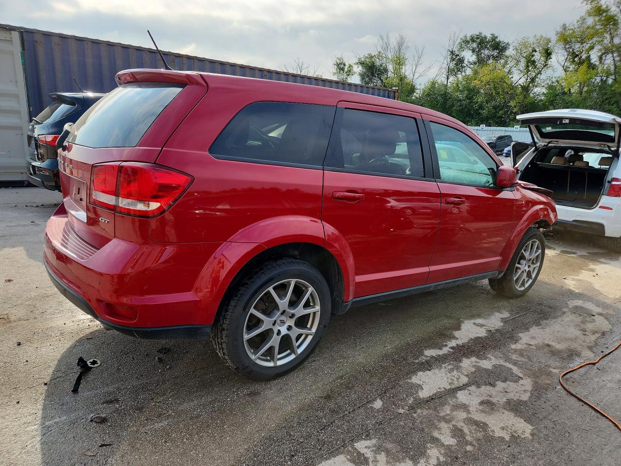 2018 Dodge Journey Gt Red vin: 3C4PDDEG1JT390952