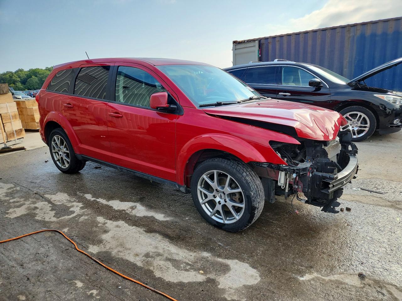 2018 Dodge Journey Gt Red vin: 3C4PDDEG1JT390952