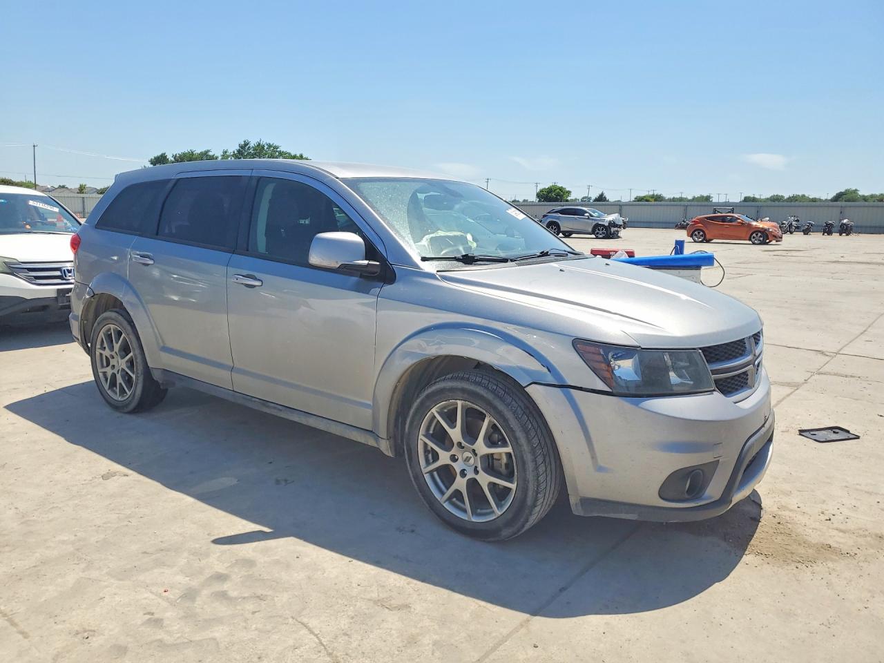 2019 Dodge Journey Gt Silver vin: 3C4PDDEG1KT784596