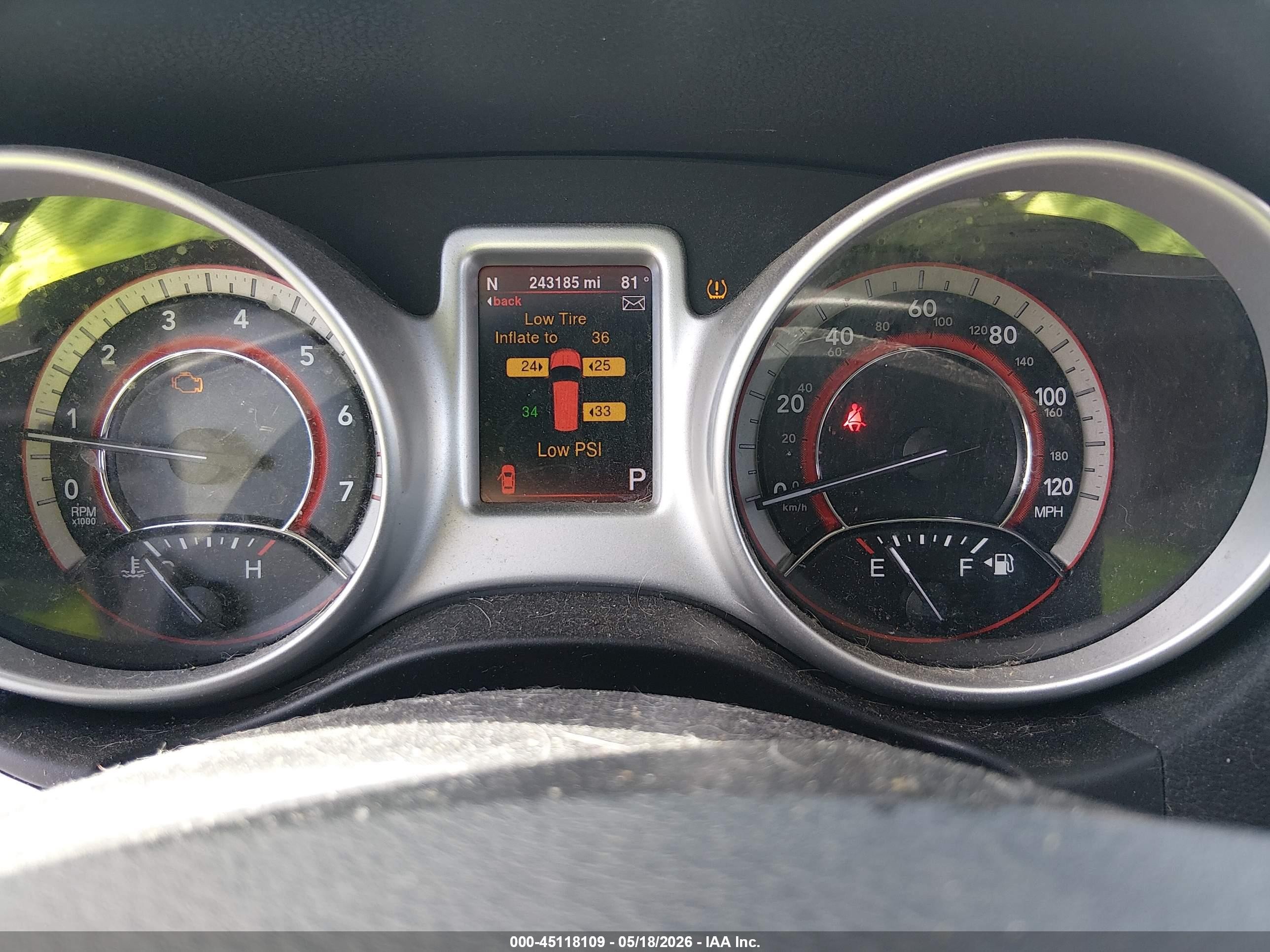 2013 Dodge Journey R/t Red vin: 3C4PDDEG2DT590078