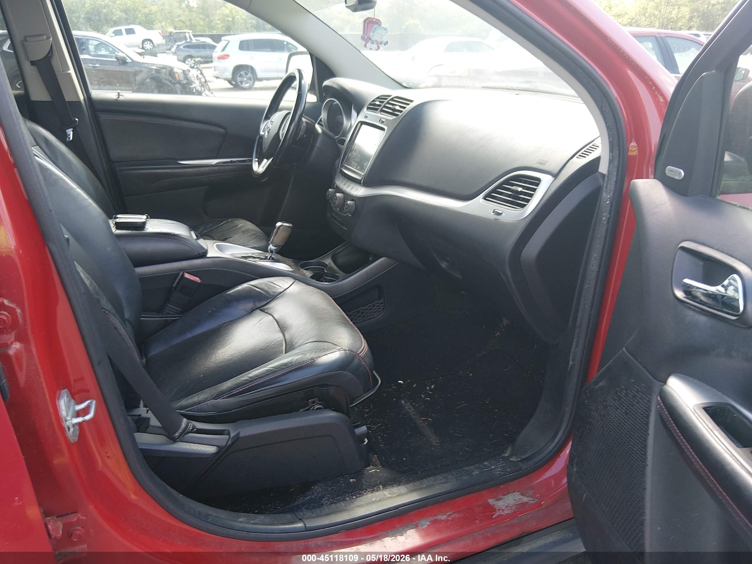 2013 Dodge Journey R/t Red vin: 3C4PDDEG2DT590078
