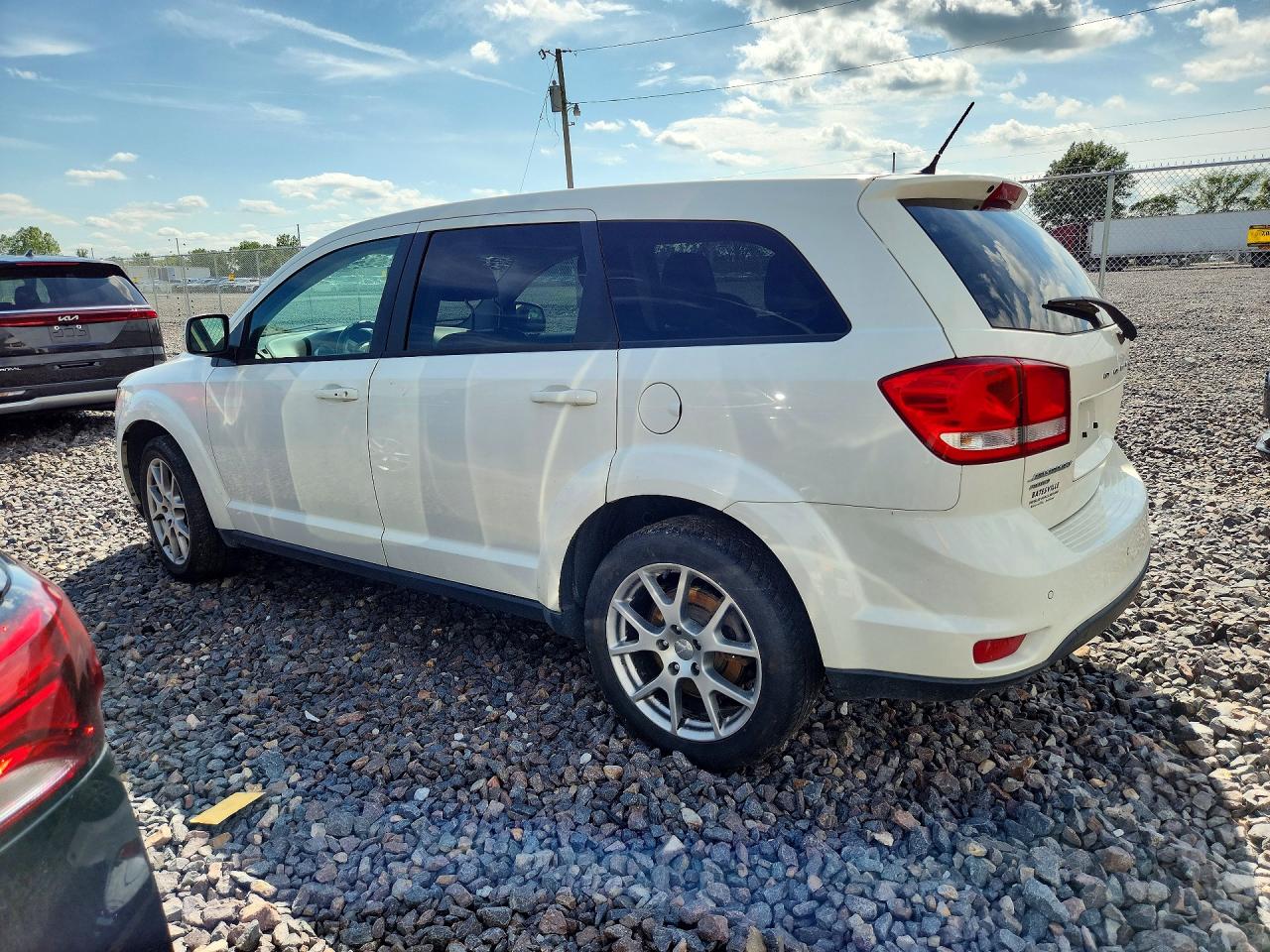 2014 Dodge Journey R/t White vin: 3C4PDDEG2ET302593