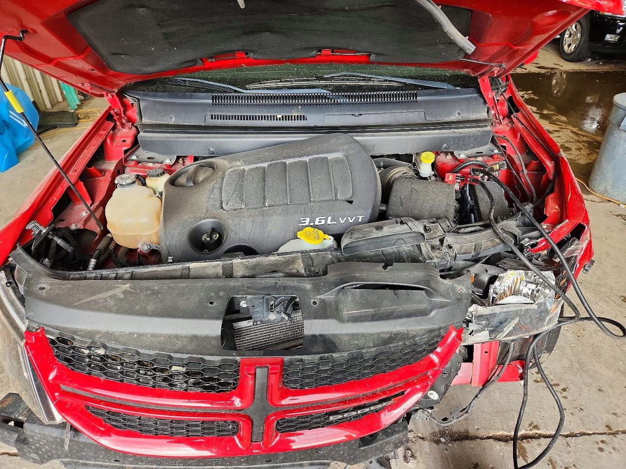 2015 Dodge Journey R Red vin: 3C4PDDEG2FT671682
