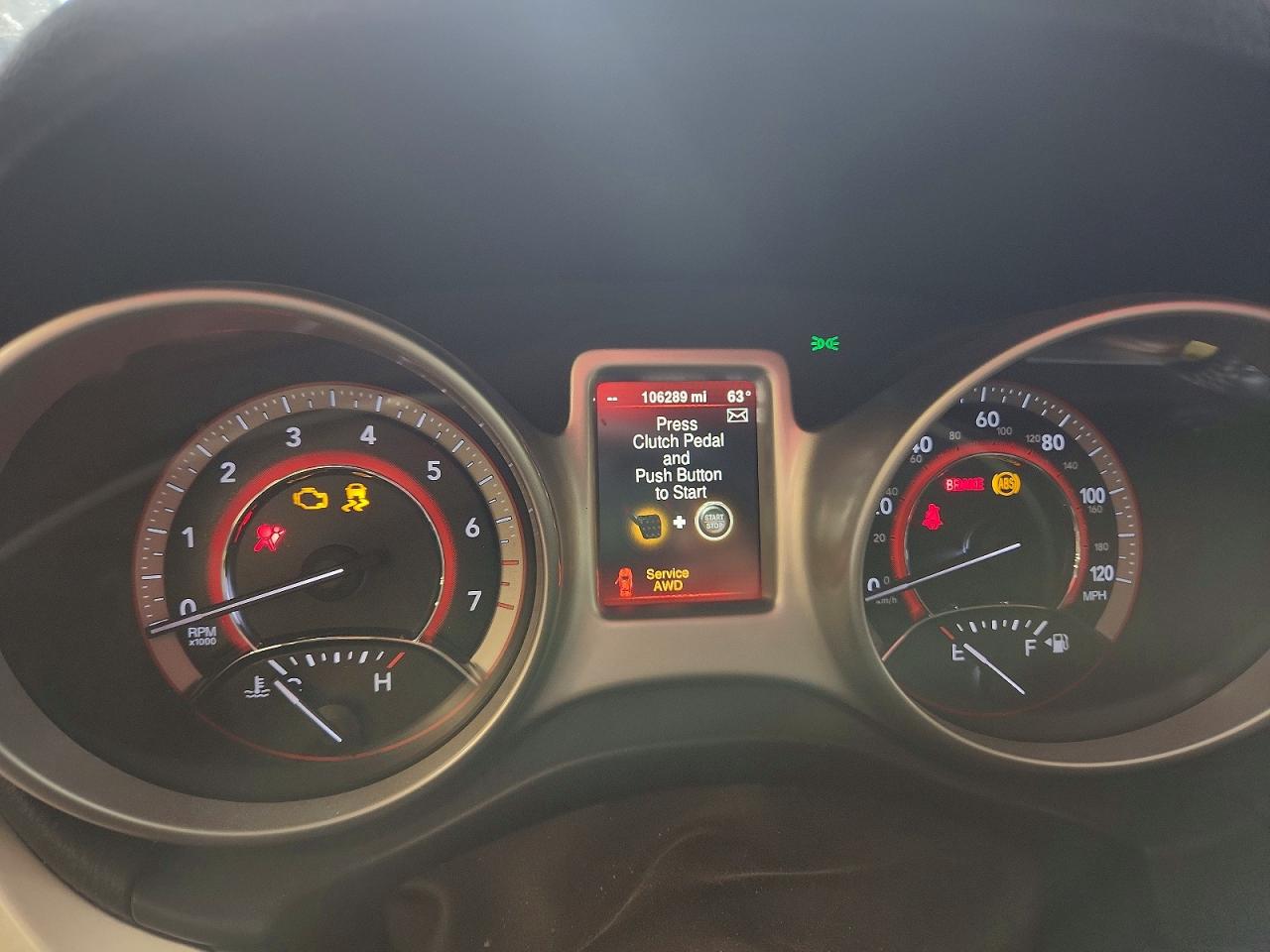 2015 Dodge Journey R Red vin: 3C4PDDEG2FT671682