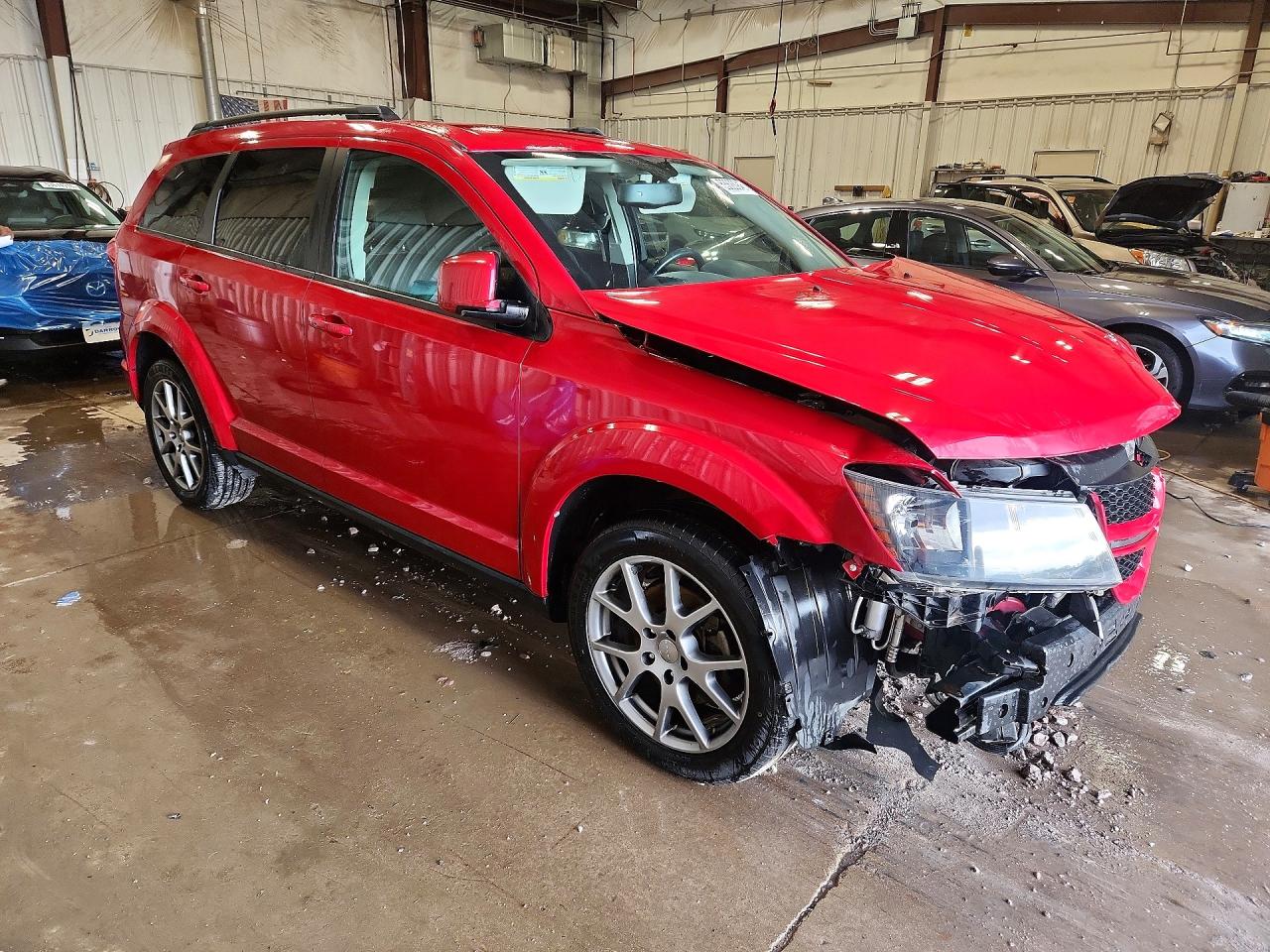 2015 Dodge Journey R Red vin: 3C4PDDEG2FT671682