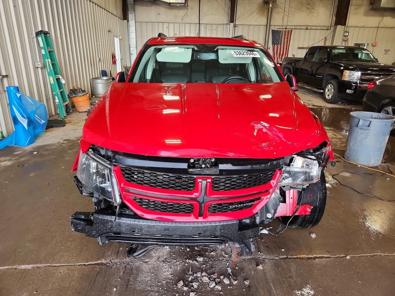 2015 Dodge Journey R Red vin: 3C4PDDEG2FT671682