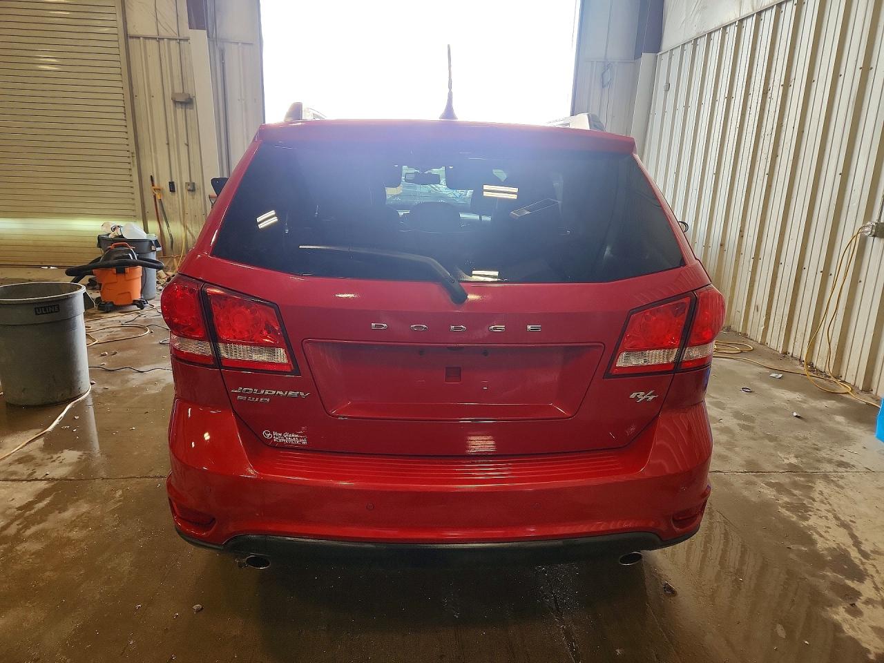 2015 Dodge Journey R Red vin: 3C4PDDEG2FT671682
