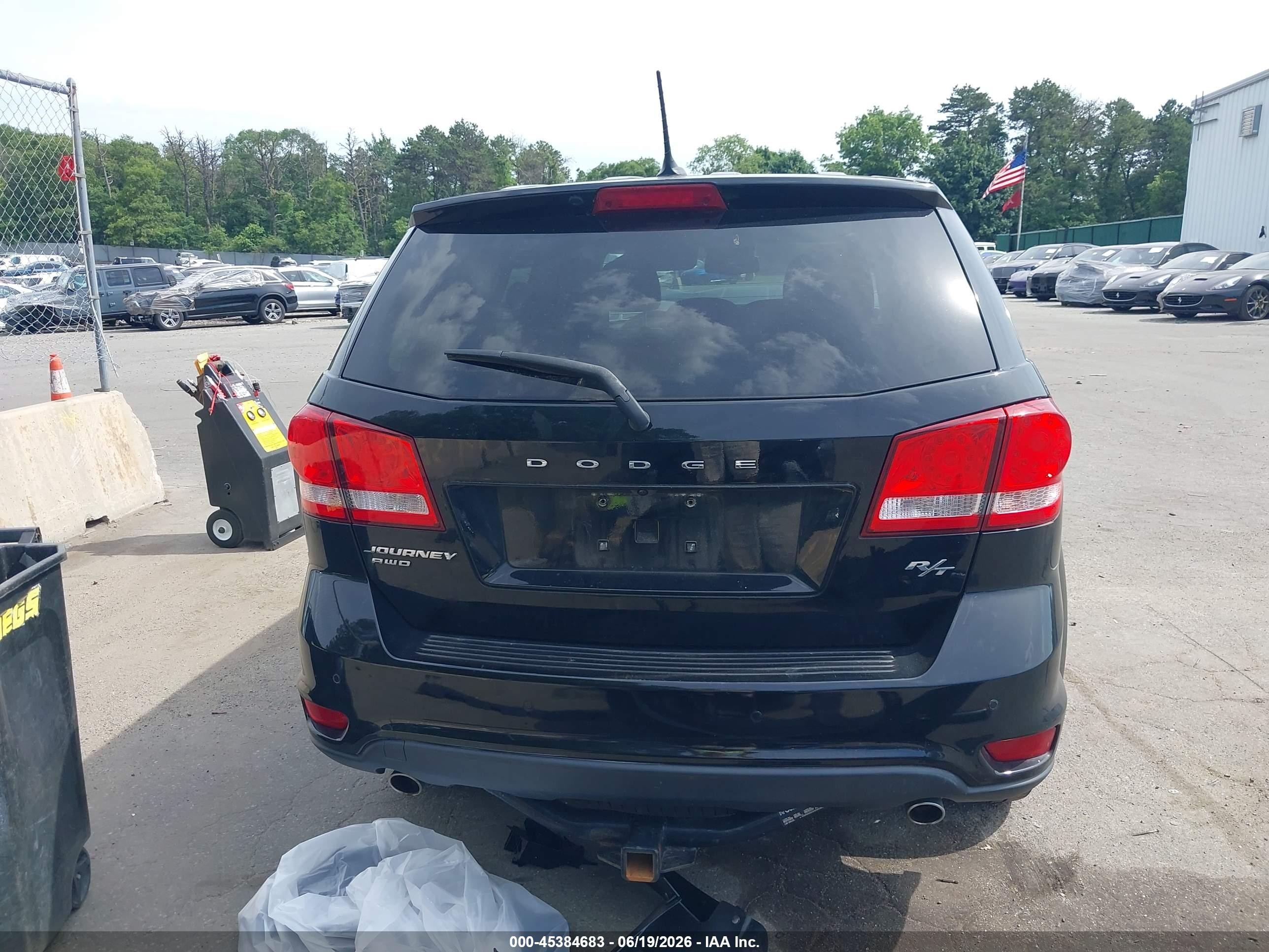 2015 Dodge Journey R/t Black vin: 3C4PDDEG2FT680706