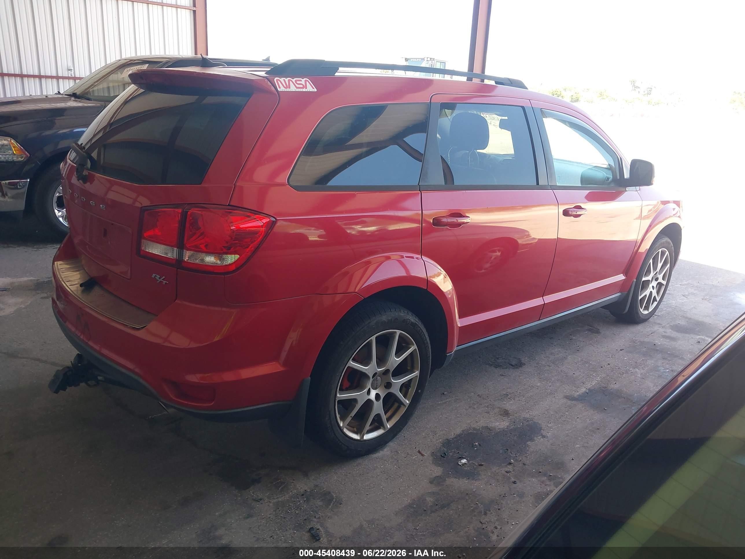 2015 Dodge Journey R/t Red vin: 3C4PDDEG2FT689616