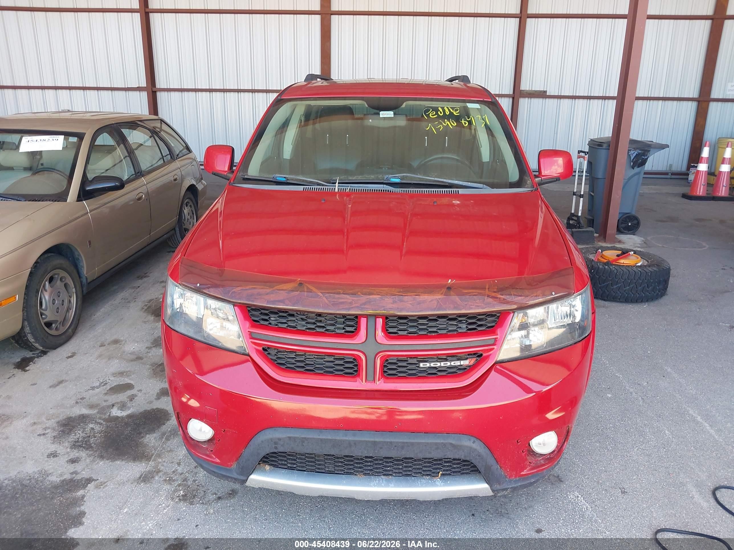 2015 Dodge Journey R/t Red vin: 3C4PDDEG2FT689616