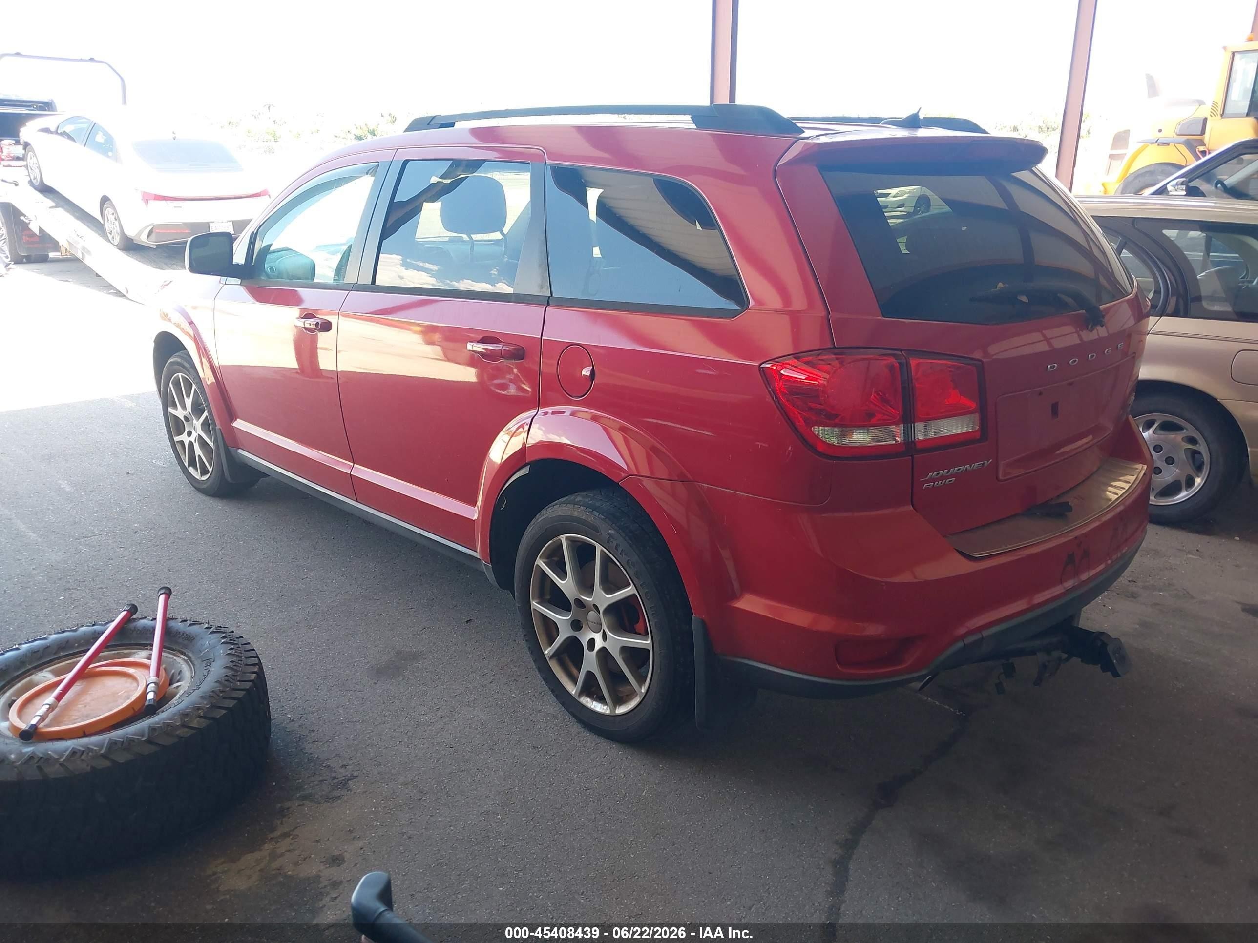 2015 Dodge Journey R/t Red vin: 3C4PDDEG2FT689616
