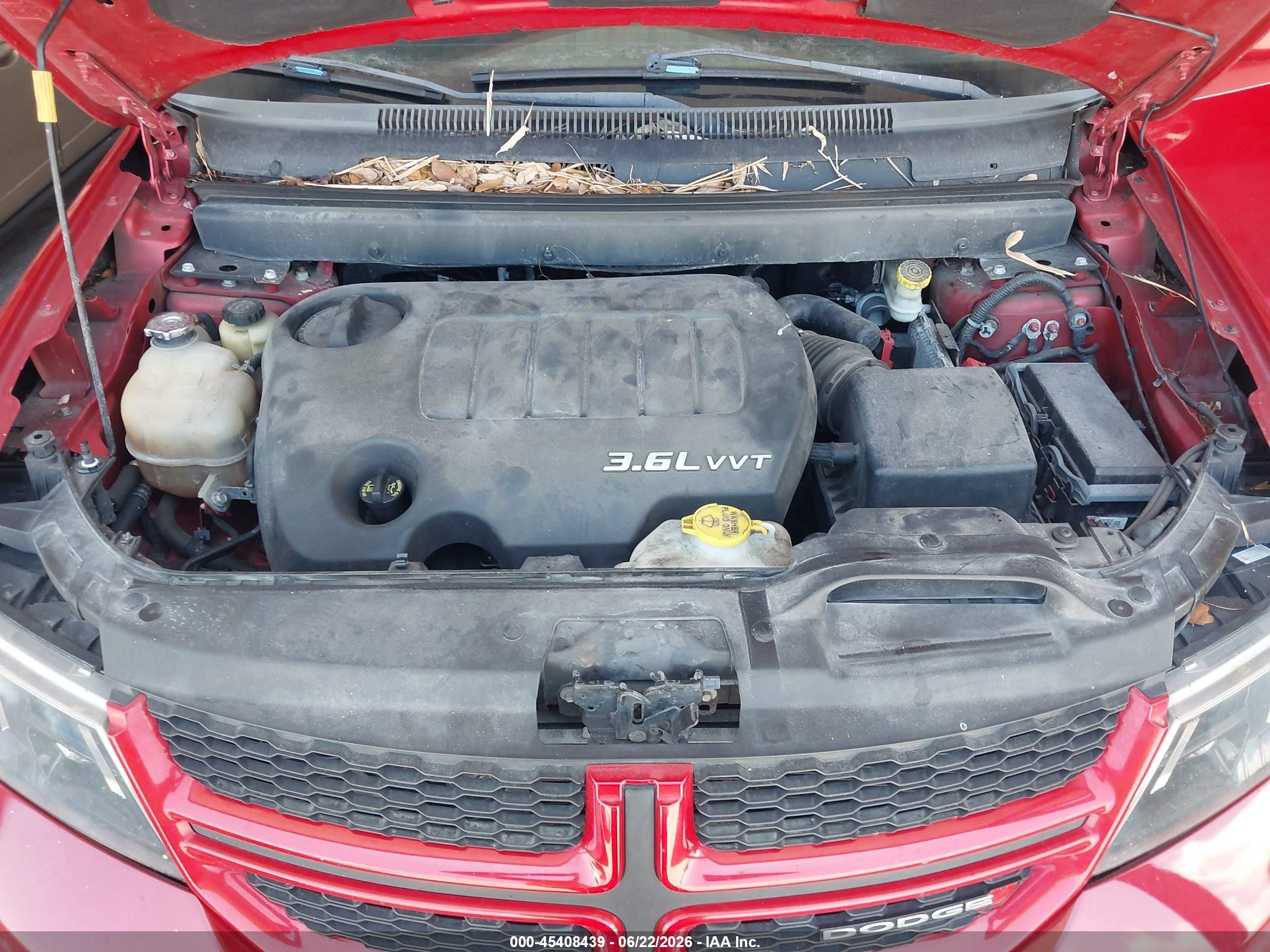 2015 Dodge Journey R/t Red vin: 3C4PDDEG2FT689616