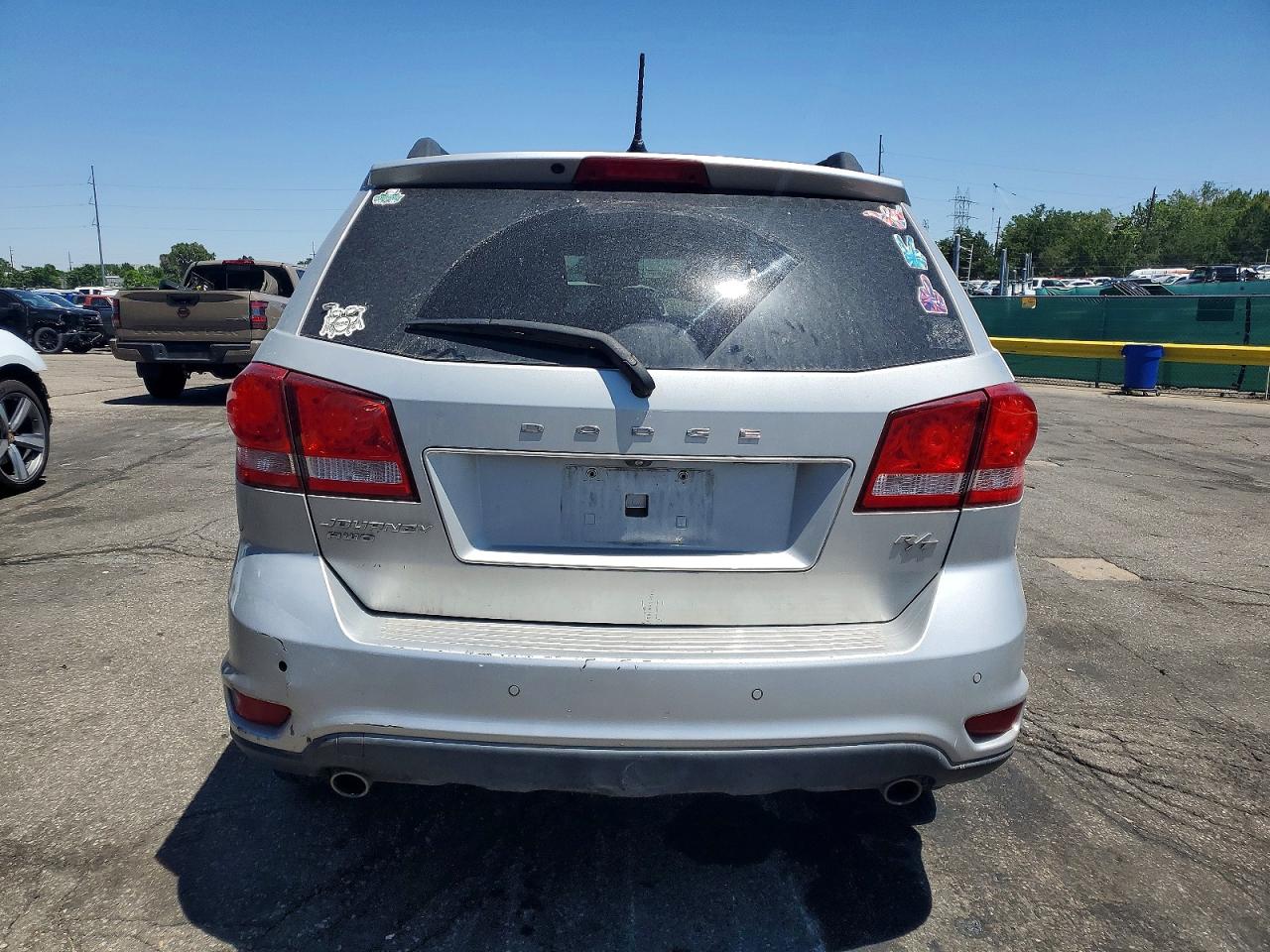2014 Dodge Journey R Silver vin: 3C4PDDEG3ET104007