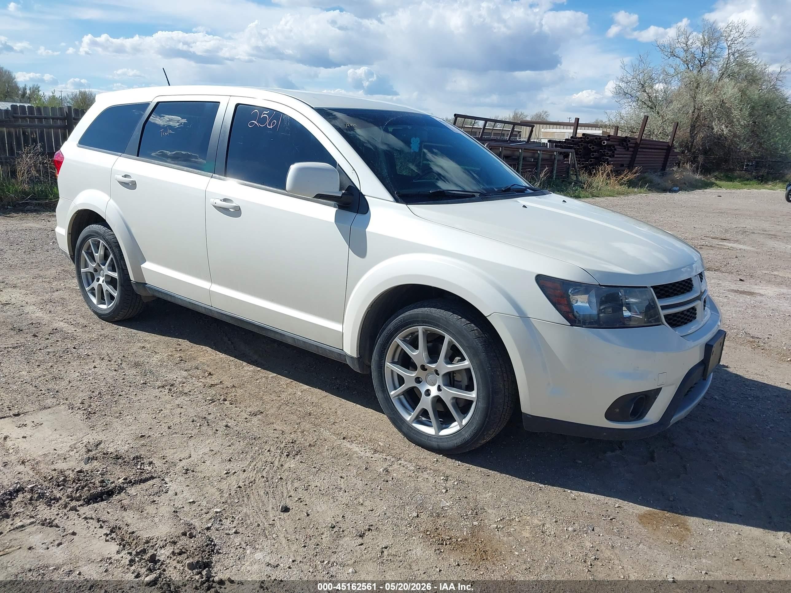 2014 Dodge Journey R/t Белый vin: 3C4PDDEG3ET150047