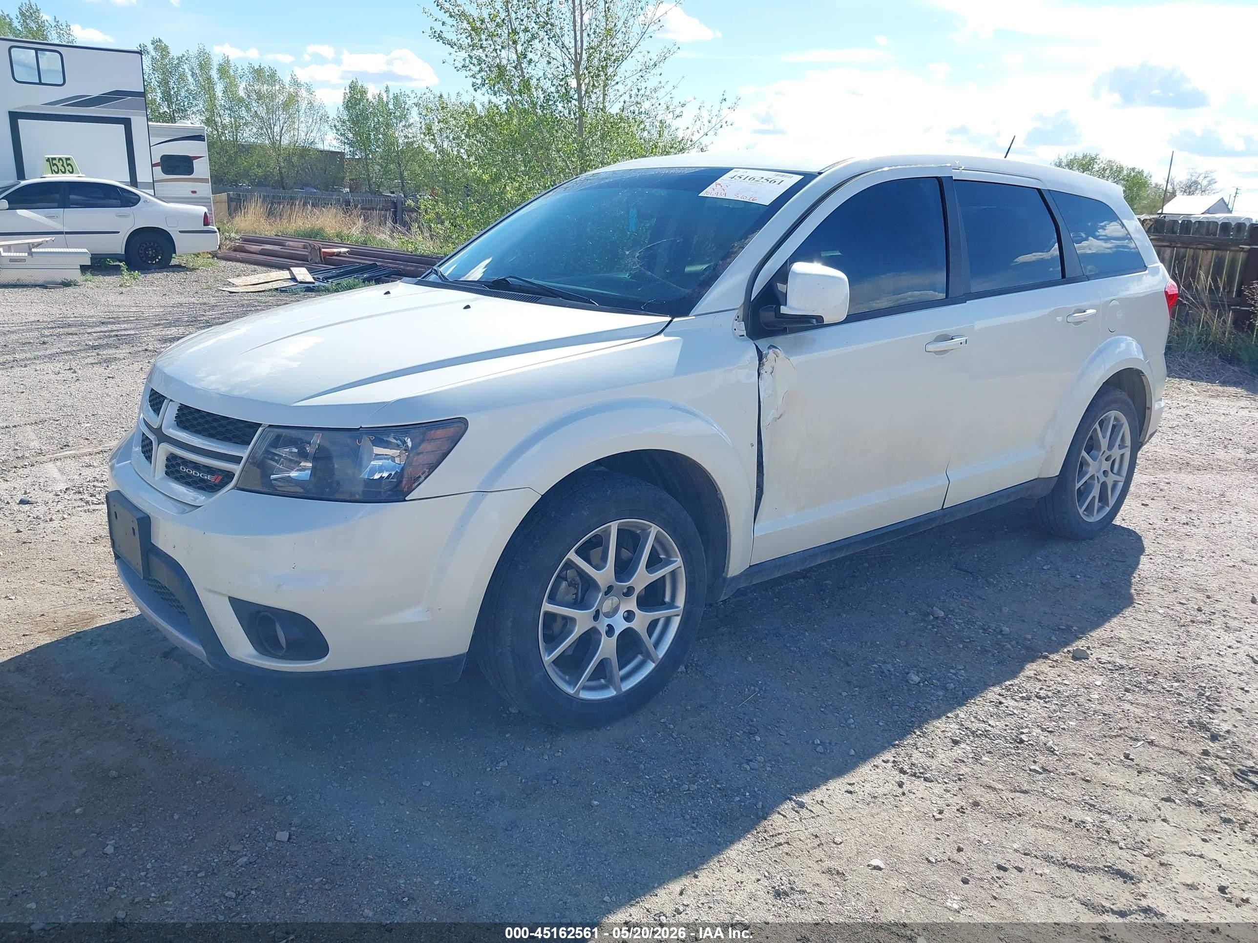 2014 Dodge Journey R/t Белый vin: 3C4PDDEG3ET150047