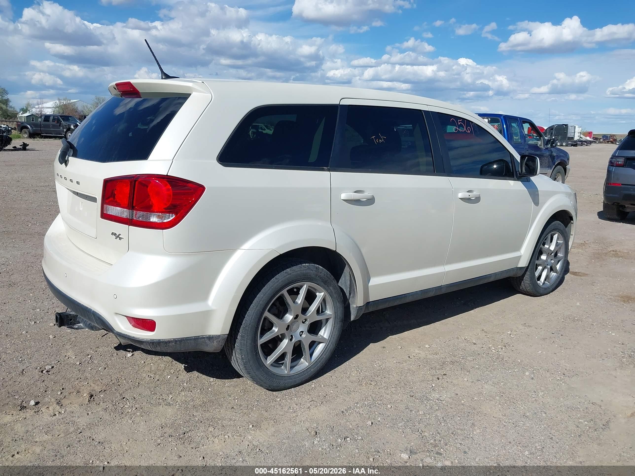 2014 Dodge Journey R/t Белый vin: 3C4PDDEG3ET150047