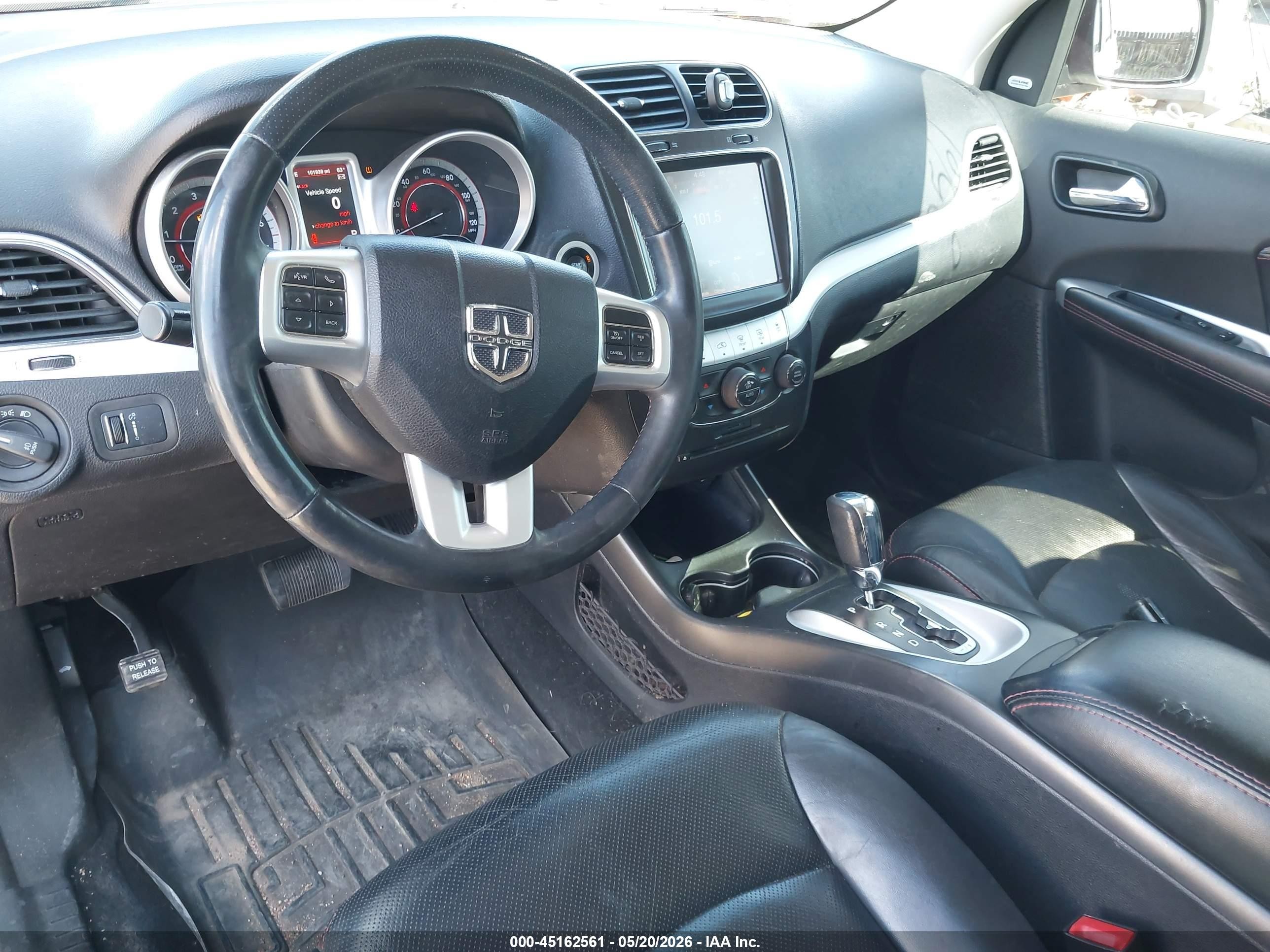 2014 Dodge Journey R/t Белый vin: 3C4PDDEG3ET150047