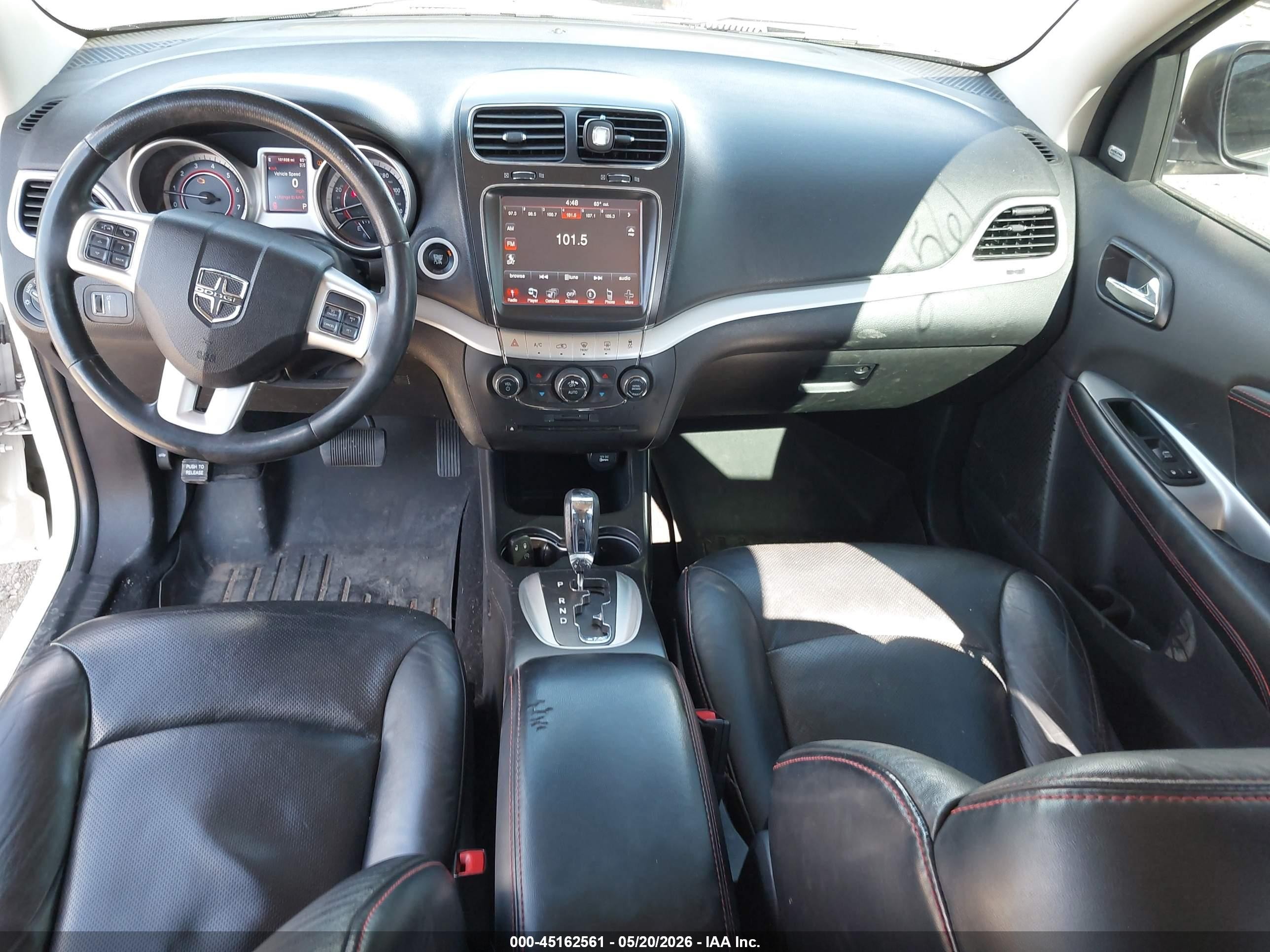 2014 Dodge Journey R/t Белый vin: 3C4PDDEG3ET150047