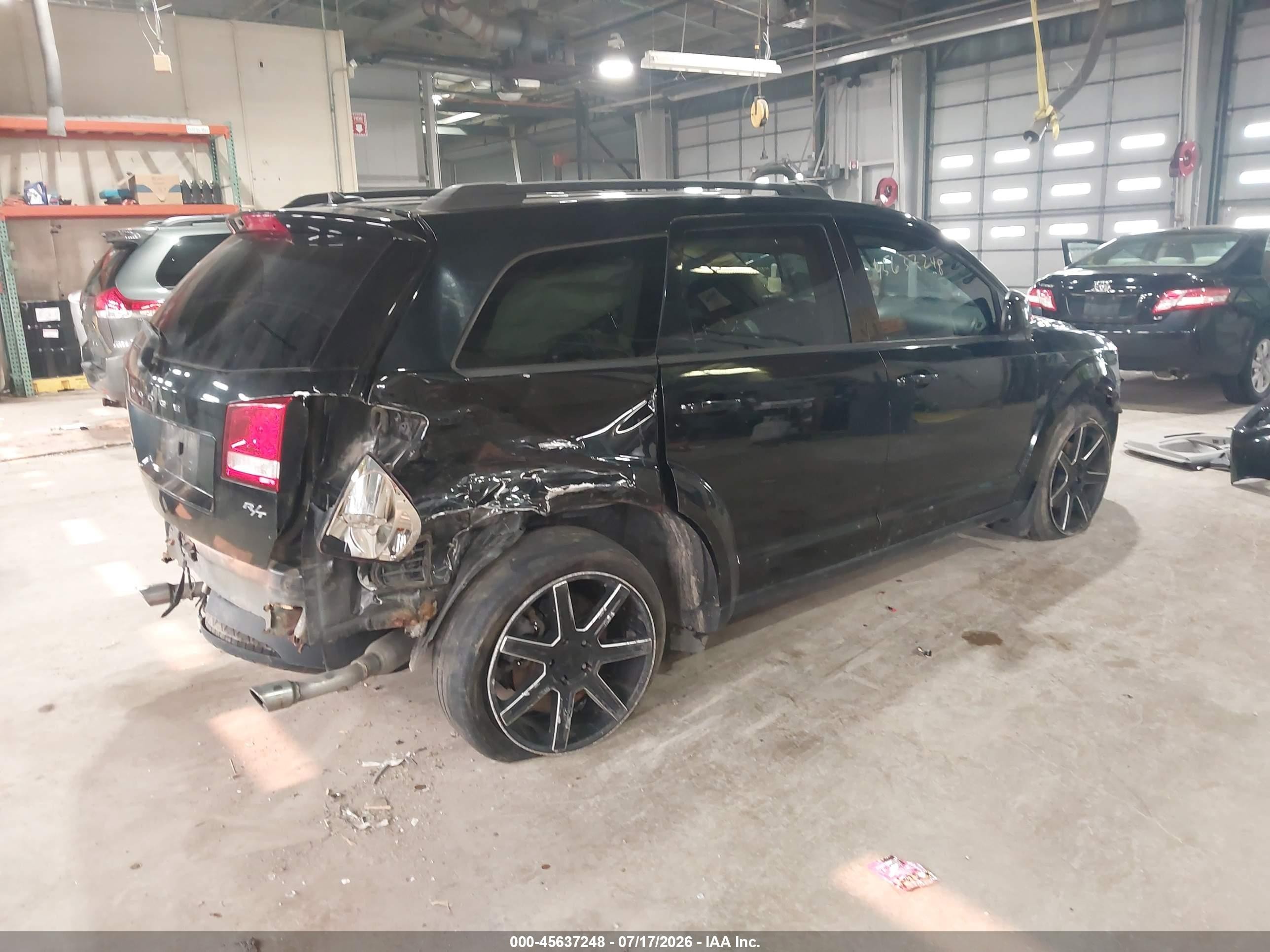 2014 Dodge Journey R/t Black vin: 3C4PDDEG3ET152168