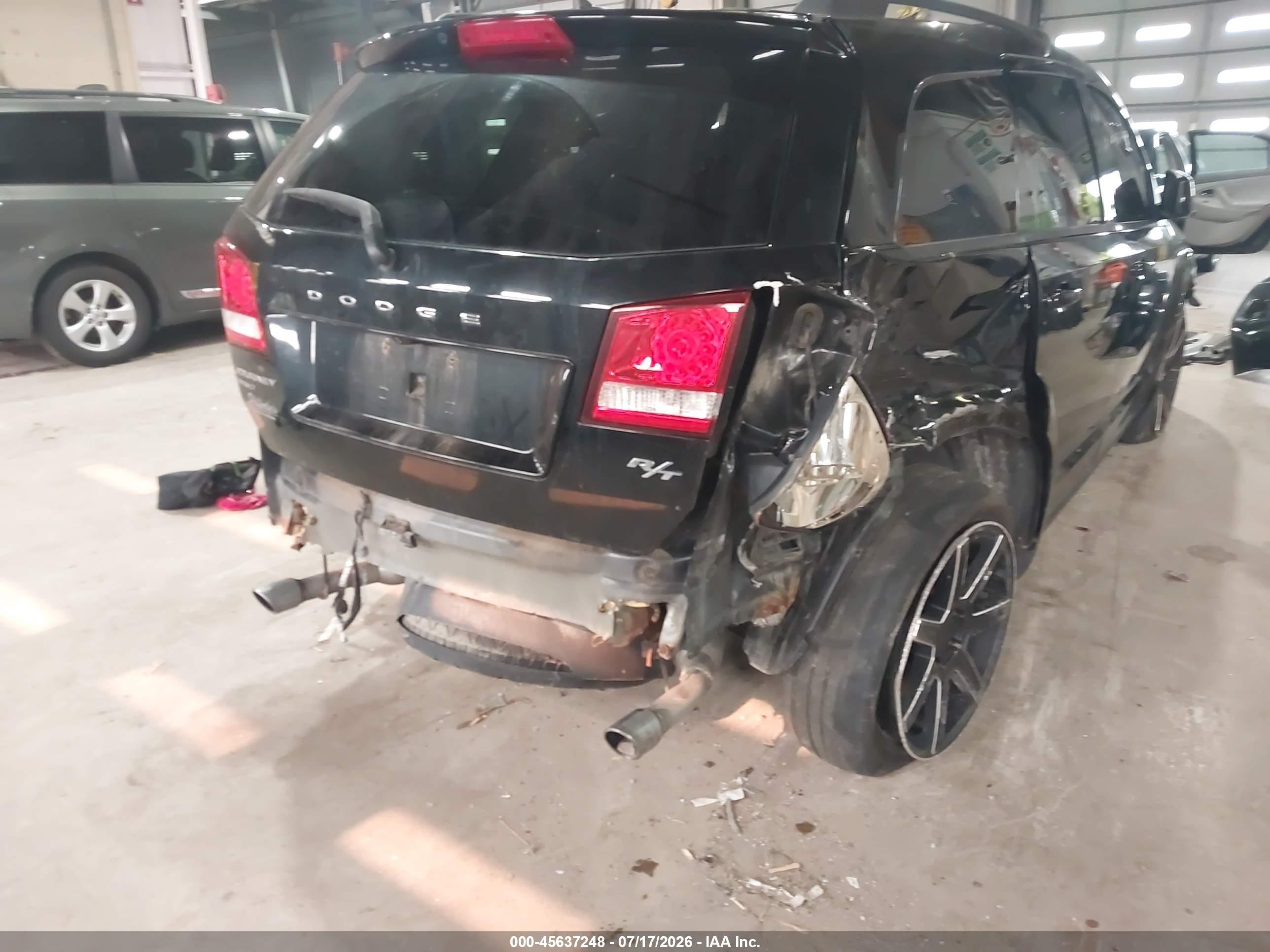 2014 Dodge Journey R/t Black vin: 3C4PDDEG3ET152168