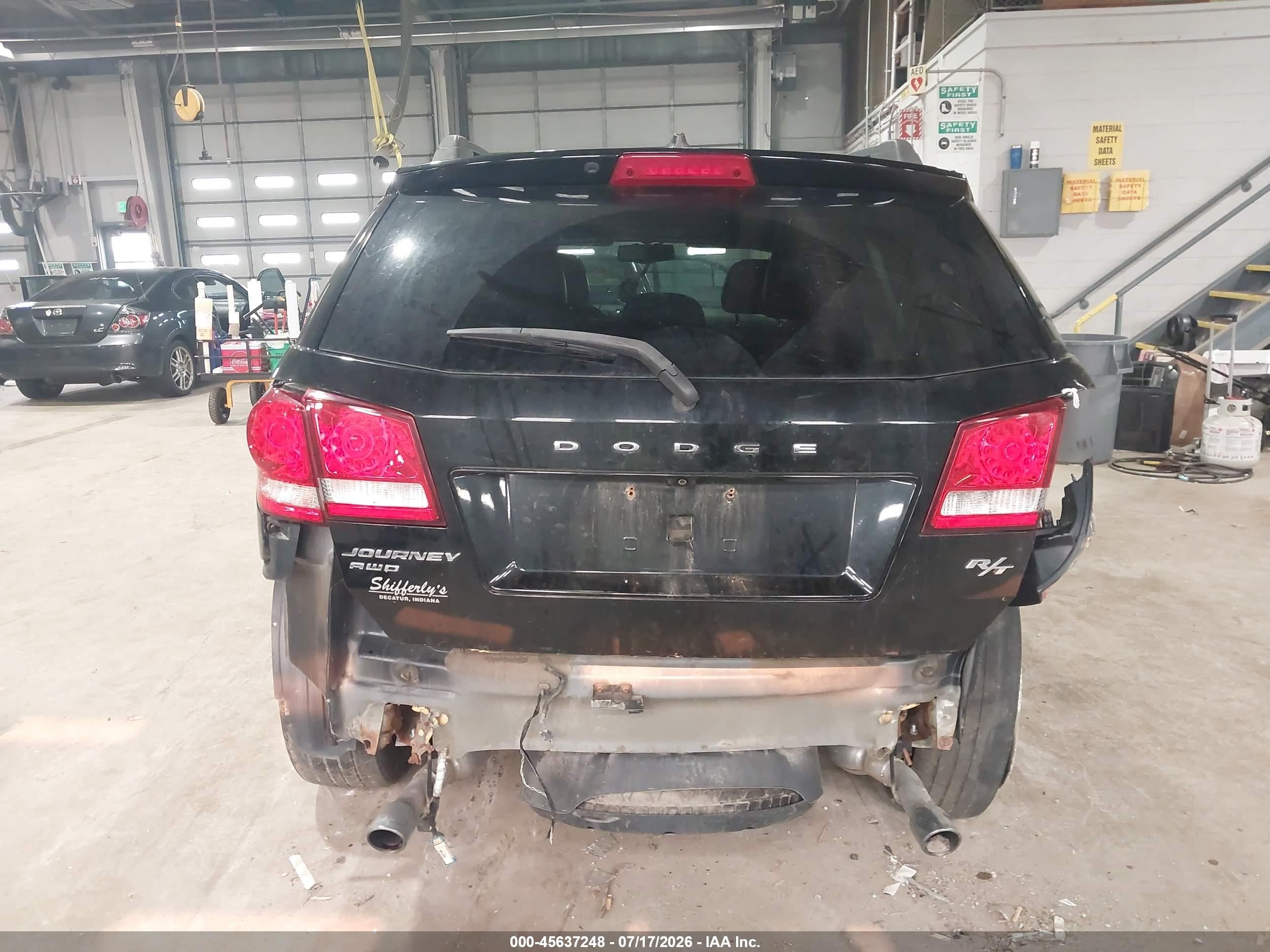 2014 Dodge Journey R/t Black vin: 3C4PDDEG3ET152168