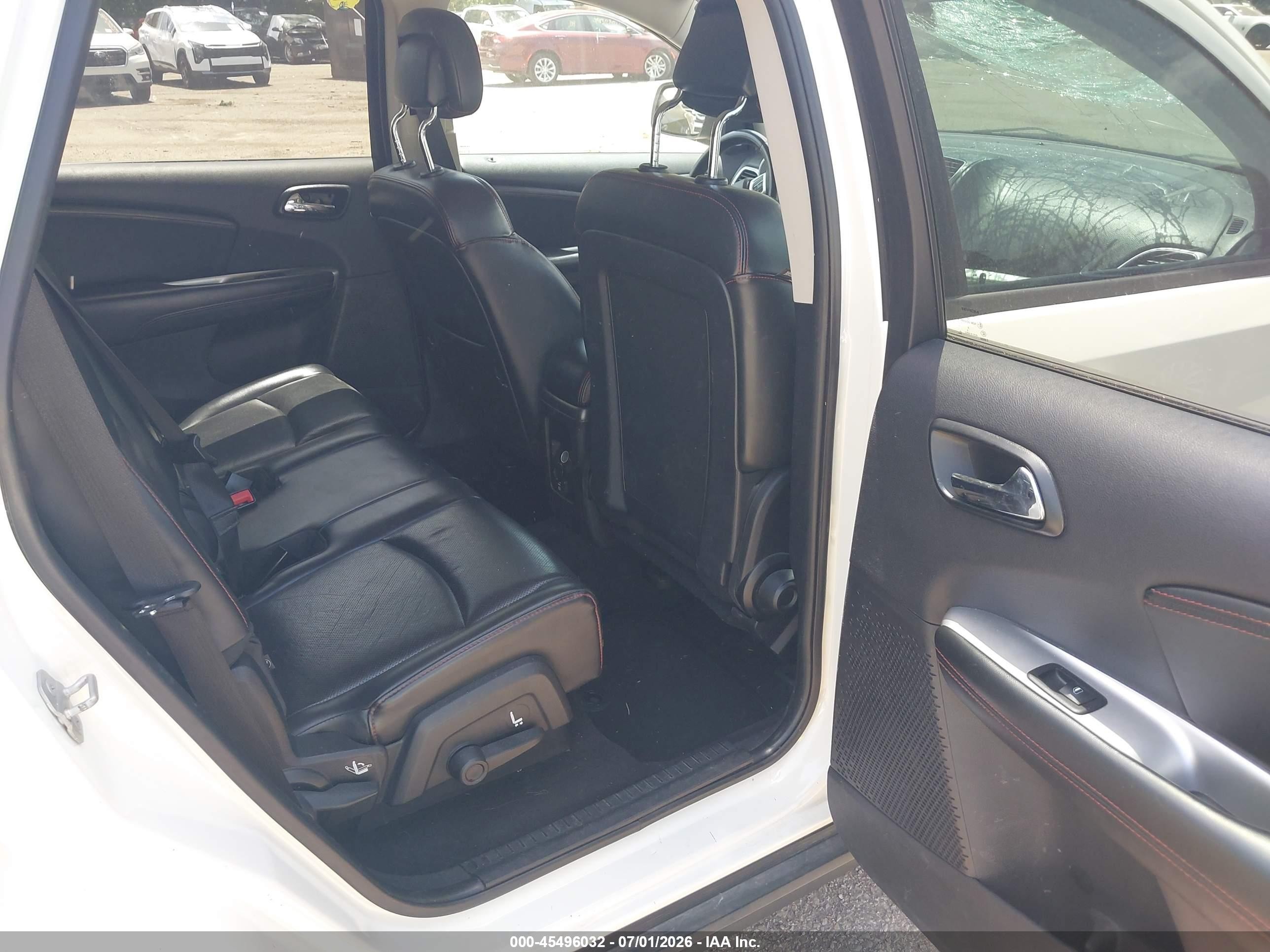 2014 Dodge Journey R/t White vin: 3C4PDDEG3ET278935