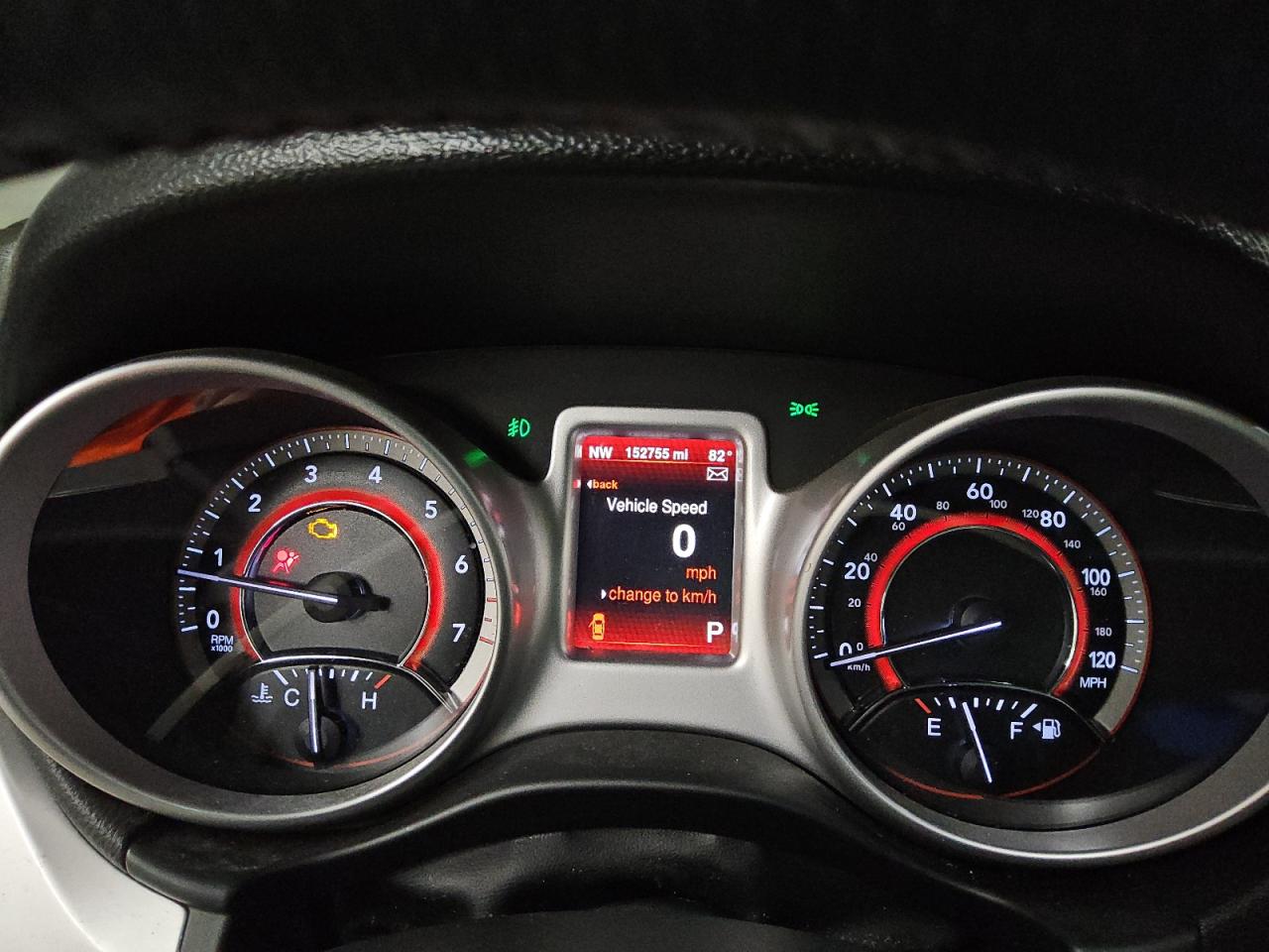2015 Dodge Journey R/t Gray vin: 3C4PDDEG3FT607084 Damage: Warning Light - Engine, On, Unacceptable