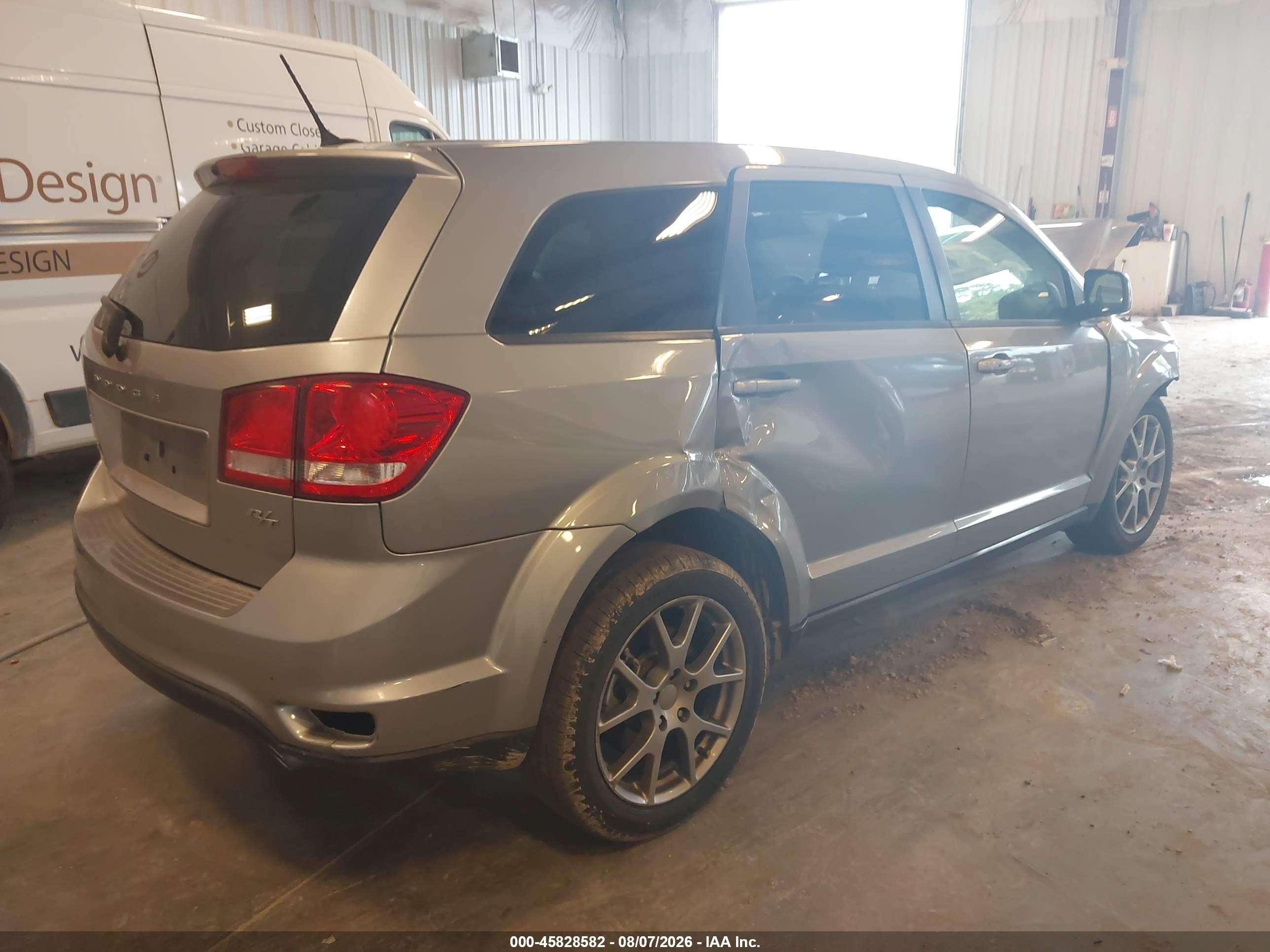 2016 Dodge Journey R/t Silver vin: 3C4PDDEG3GT160399