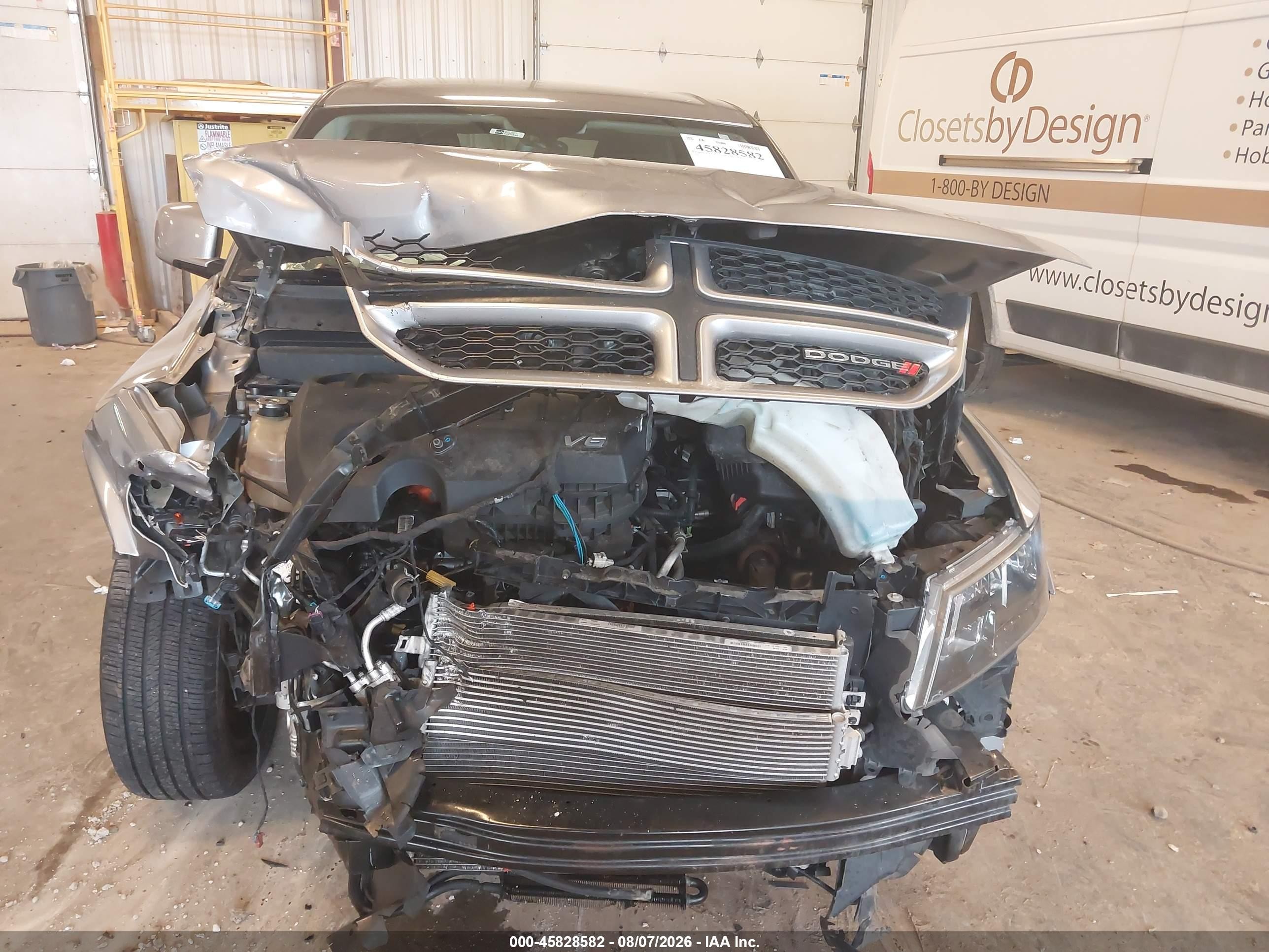2016 Dodge Journey R/t Silver vin: 3C4PDDEG3GT160399