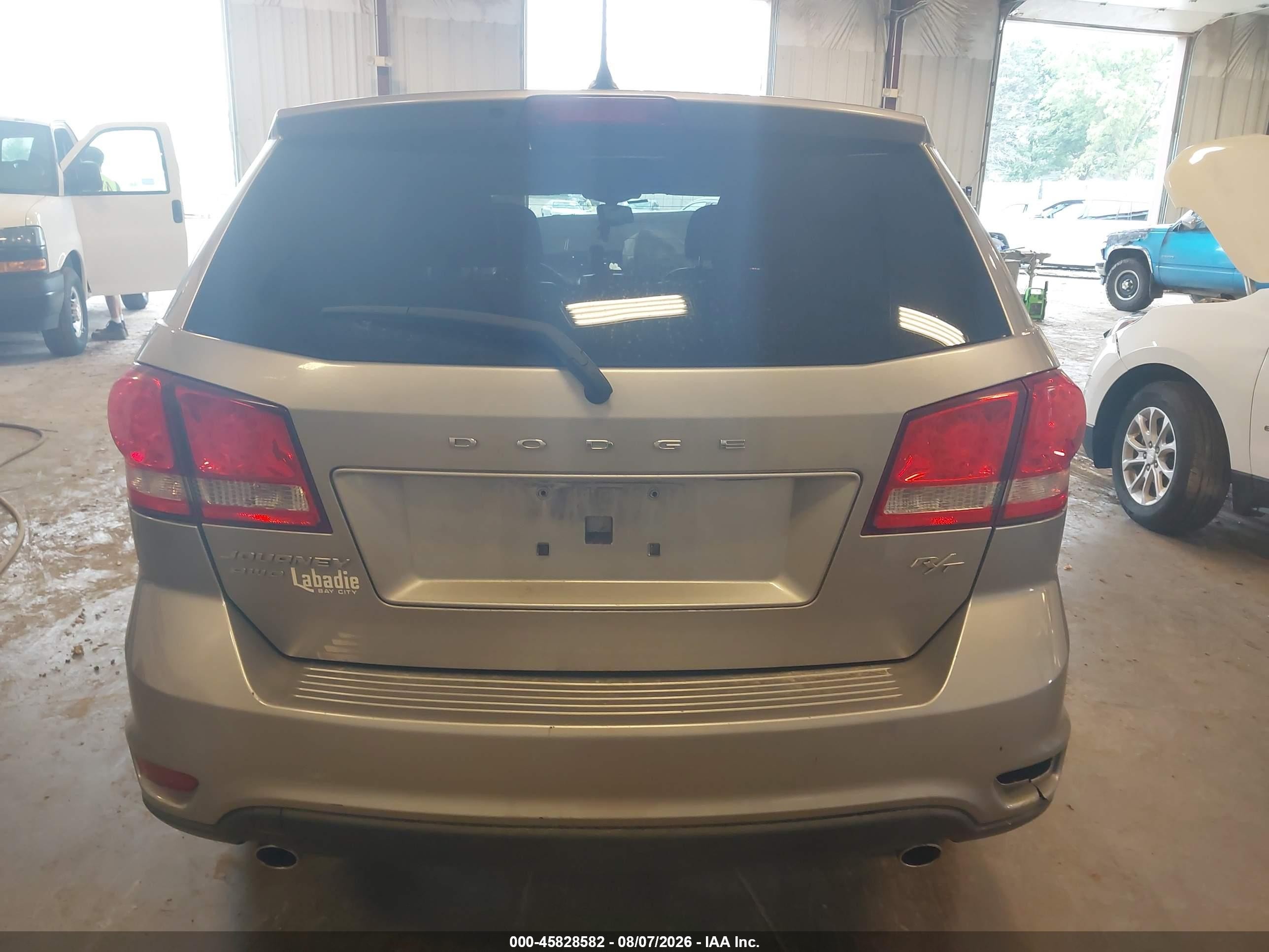 2016 Dodge Journey R/t Silver vin: 3C4PDDEG3GT160399