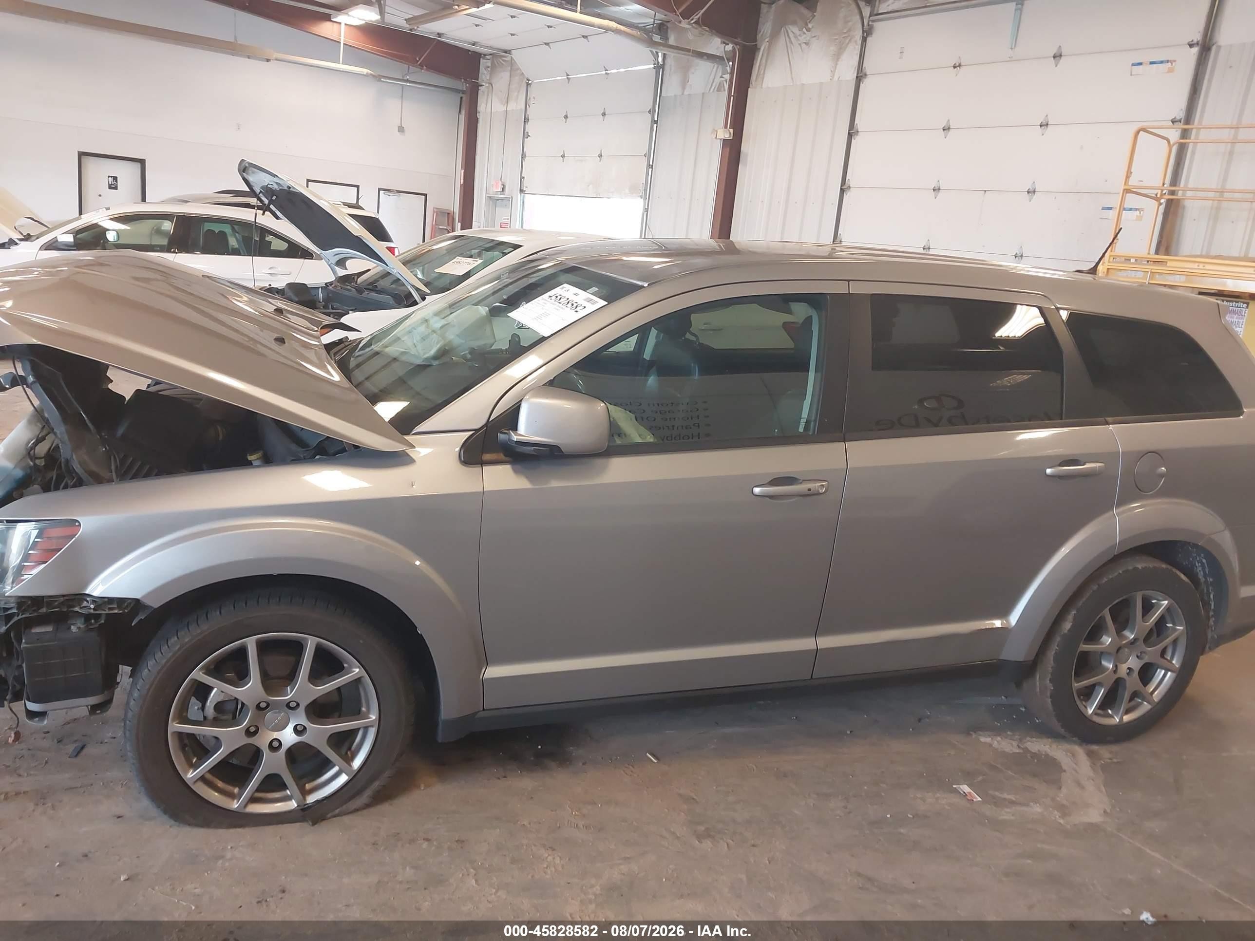 2016 Dodge Journey R/t Silver vin: 3C4PDDEG3GT160399