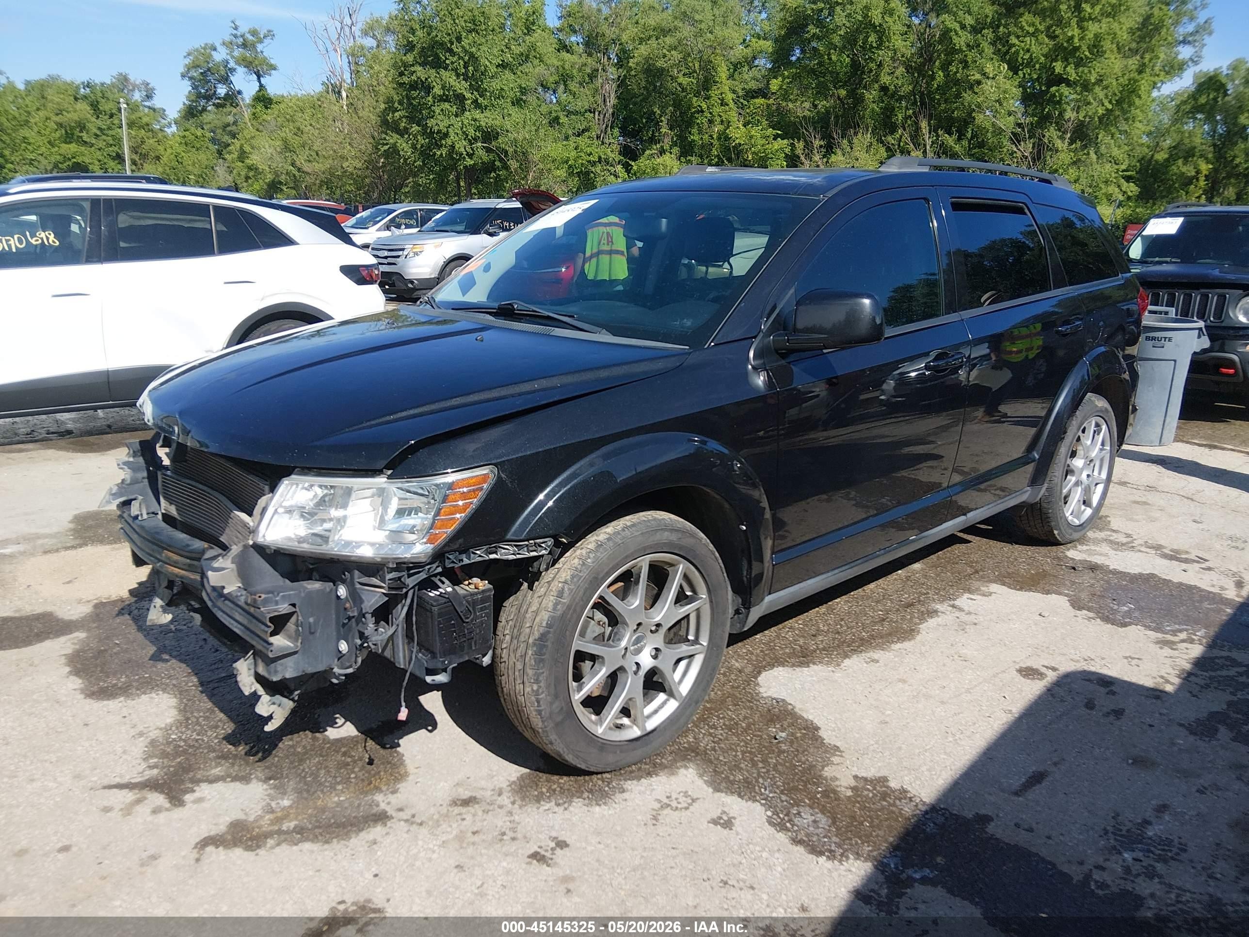 2013 Dodge Journey R/t Black vin: 3C4PDDEG4DT590583