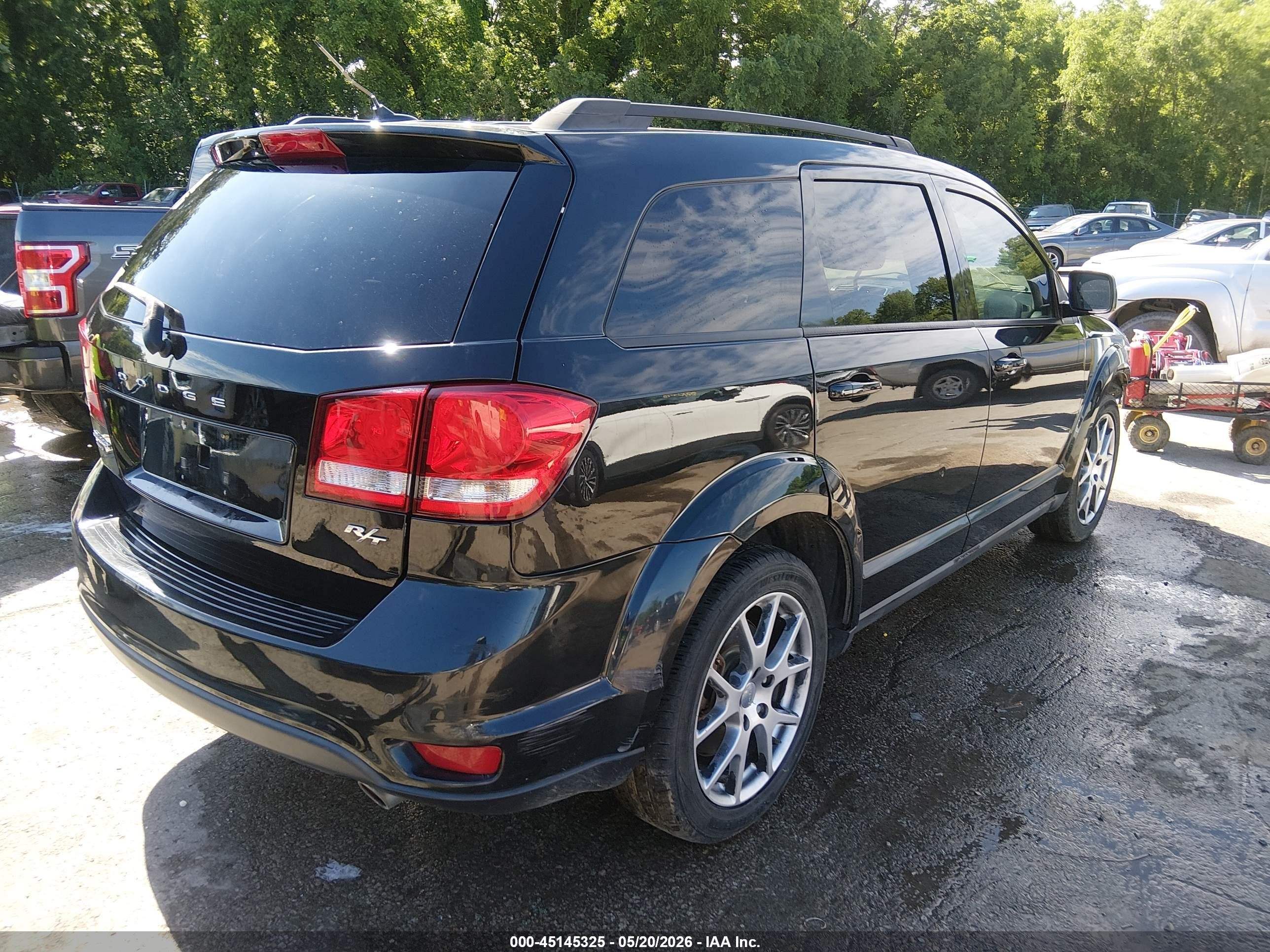 2013 Dodge Journey R/t Black vin: 3C4PDDEG4DT590583