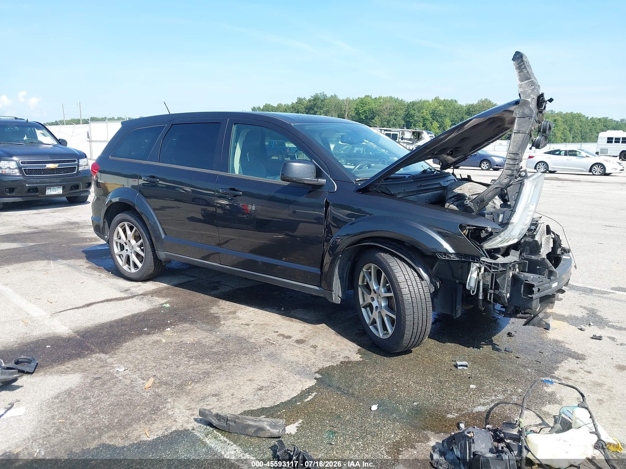 2013 Dodge Journey R/t Black vin: 3C4PDDEG4DT712455