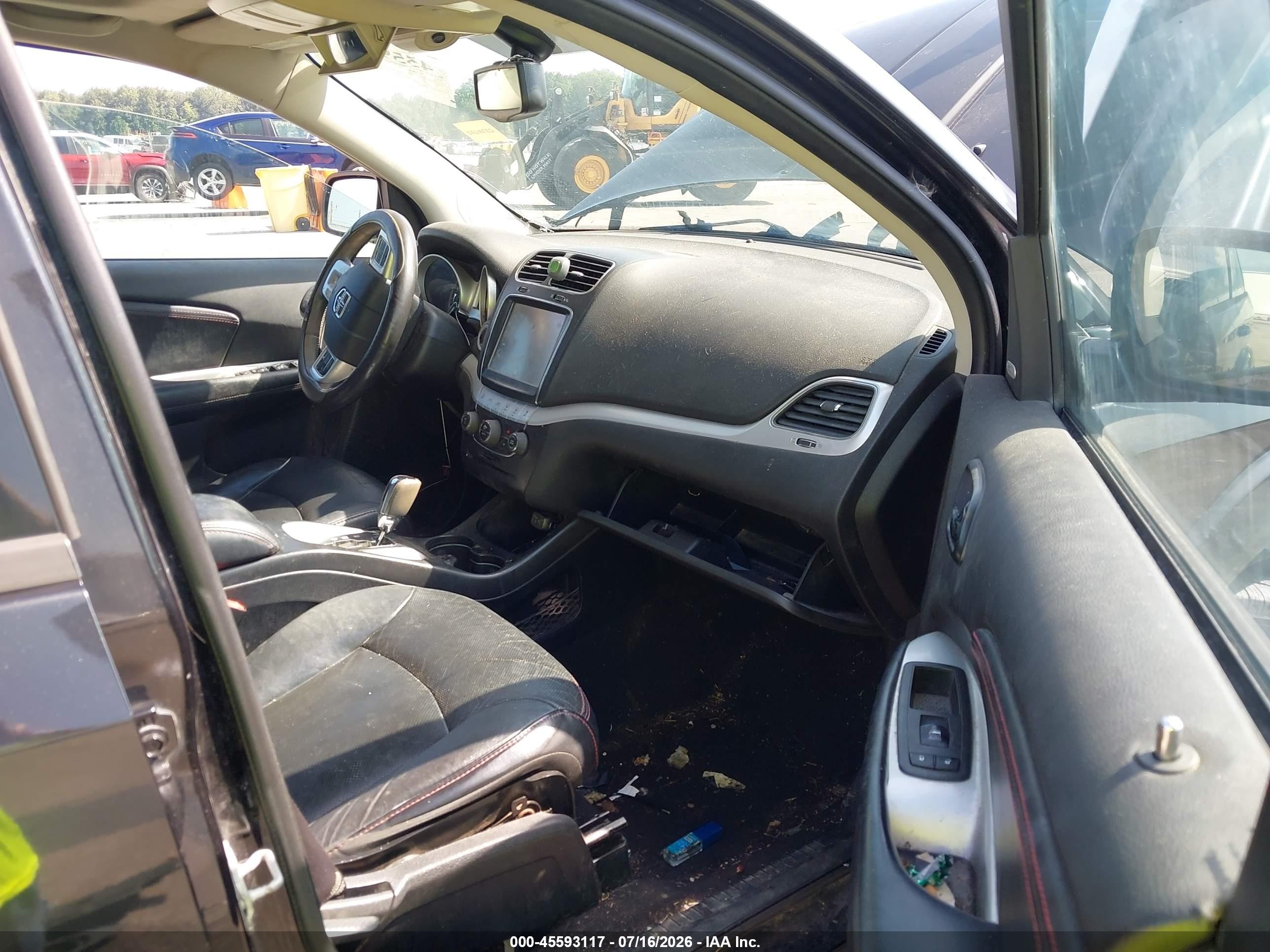 2013 Dodge Journey R/t Black vin: 3C4PDDEG4DT712455