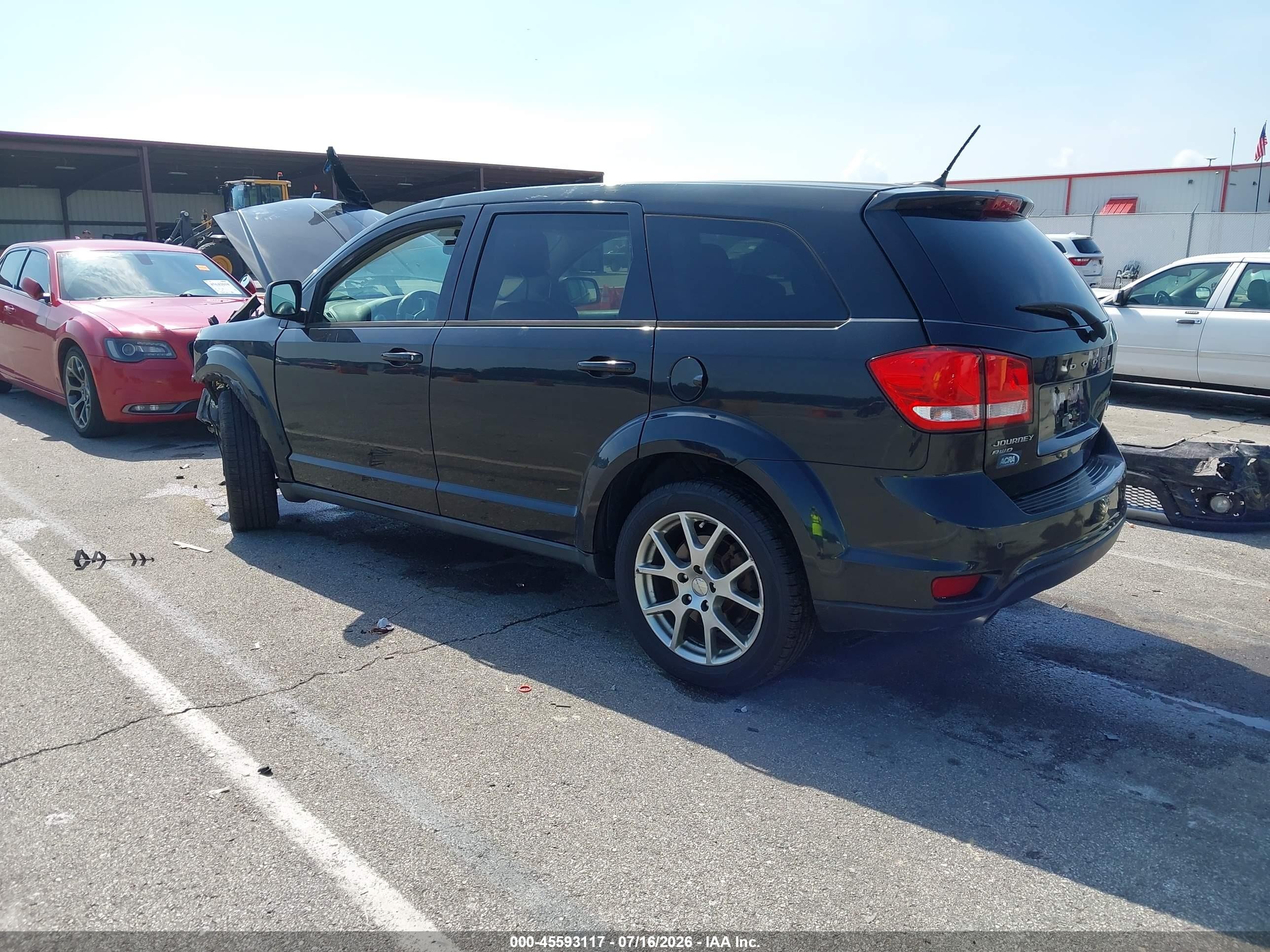 2013 Dodge Journey R/t Black vin: 3C4PDDEG4DT712455