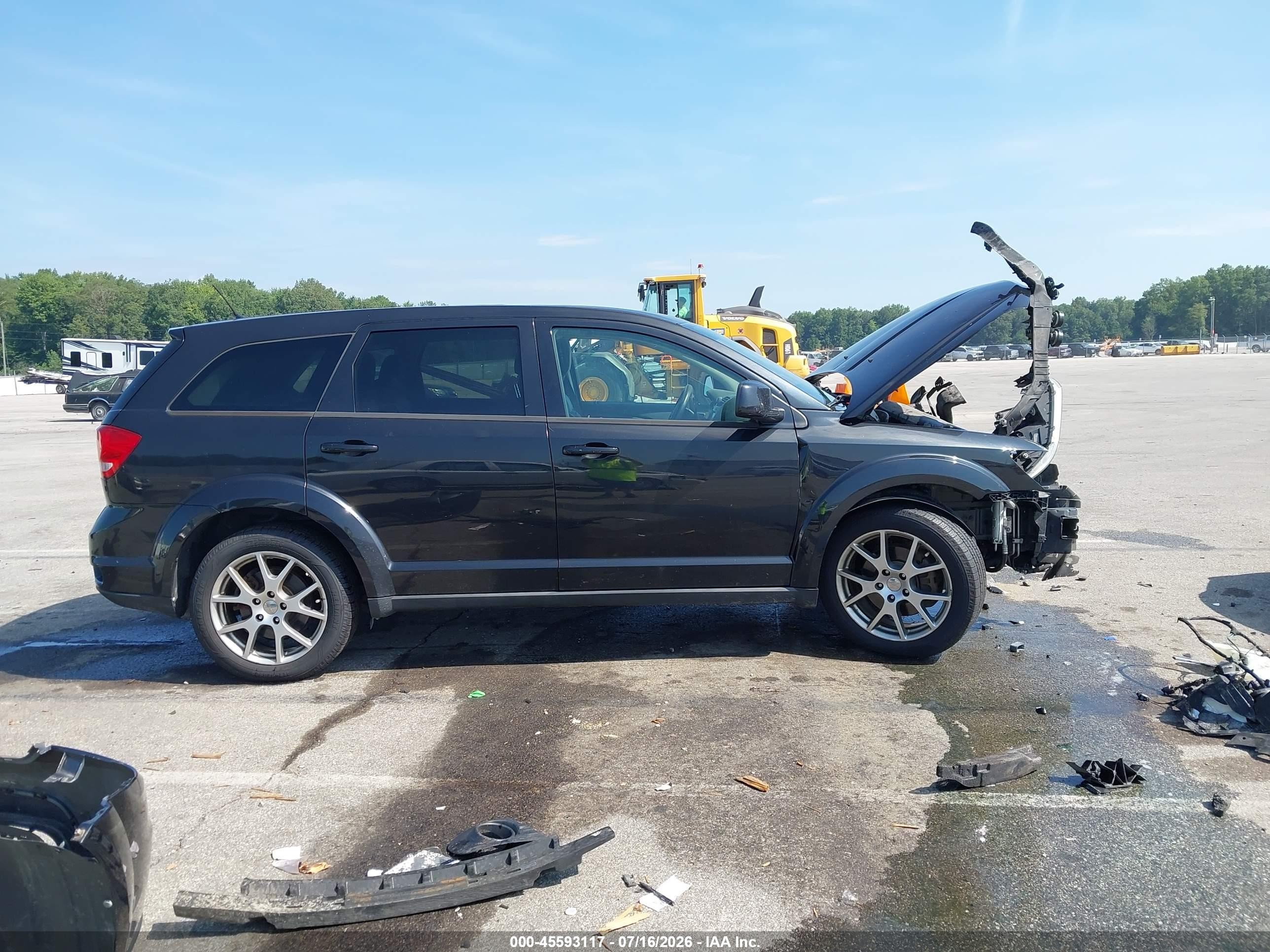 2013 Dodge Journey R/t Black vin: 3C4PDDEG4DT712455