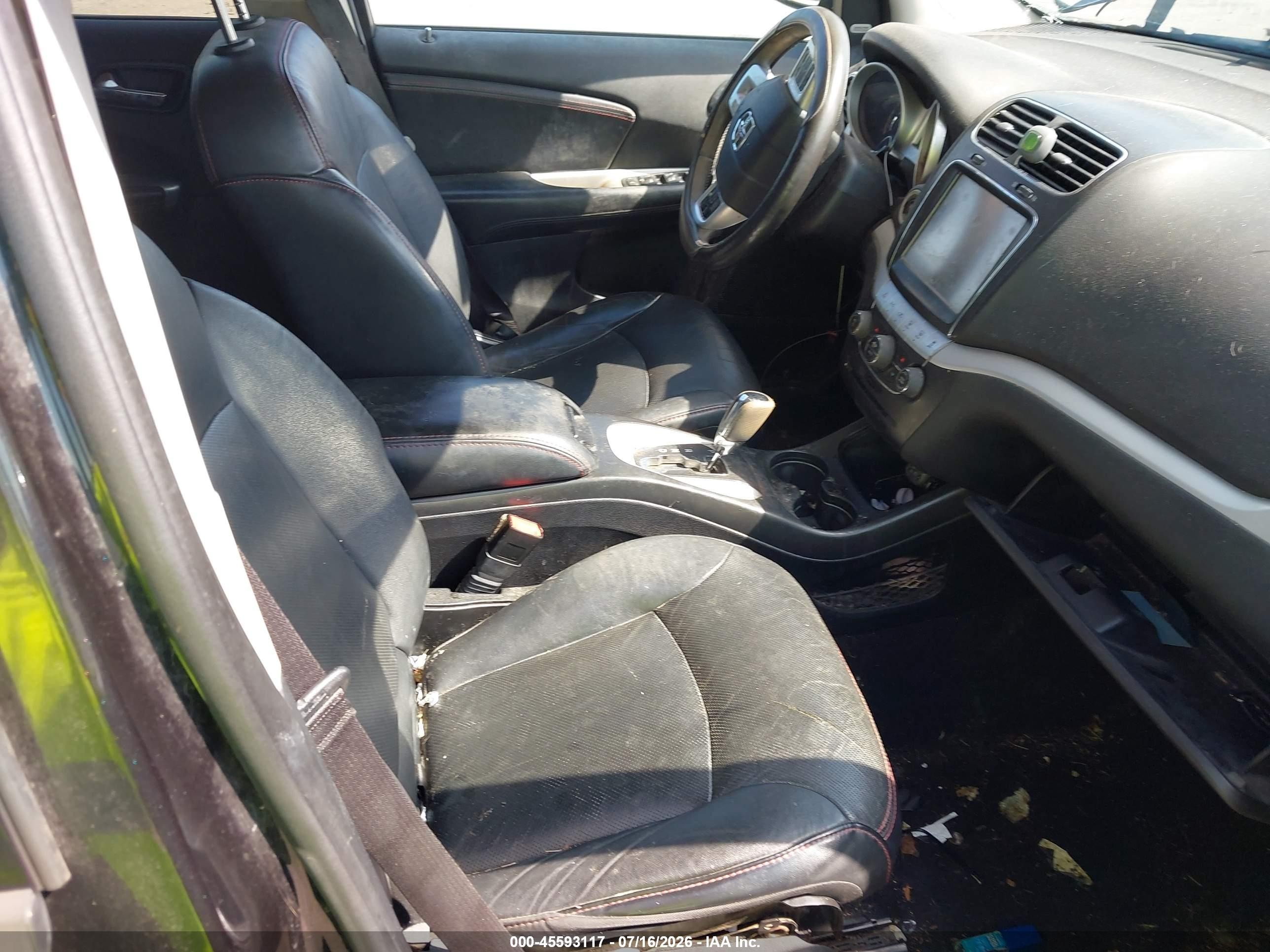 2013 Dodge Journey R/t Black vin: 3C4PDDEG4DT712455