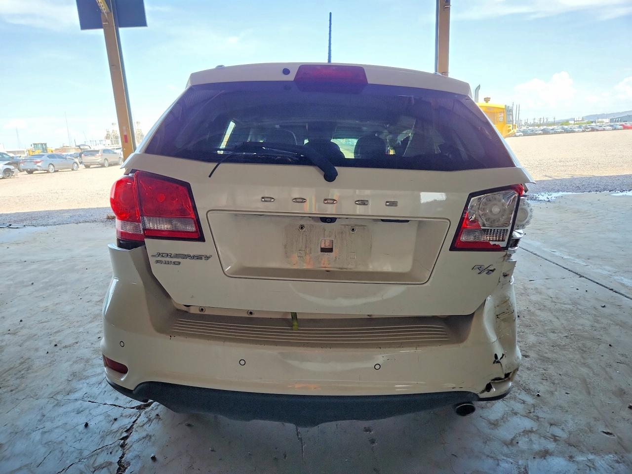 2014 Dodge Journey R/t White vin: 3C4PDDEG4ET156584