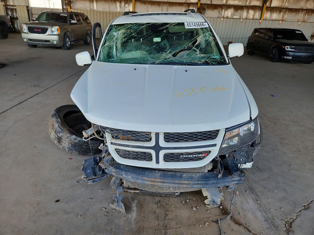 2014 Dodge Journey R/t White vin: 3C4PDDEG4ET156584