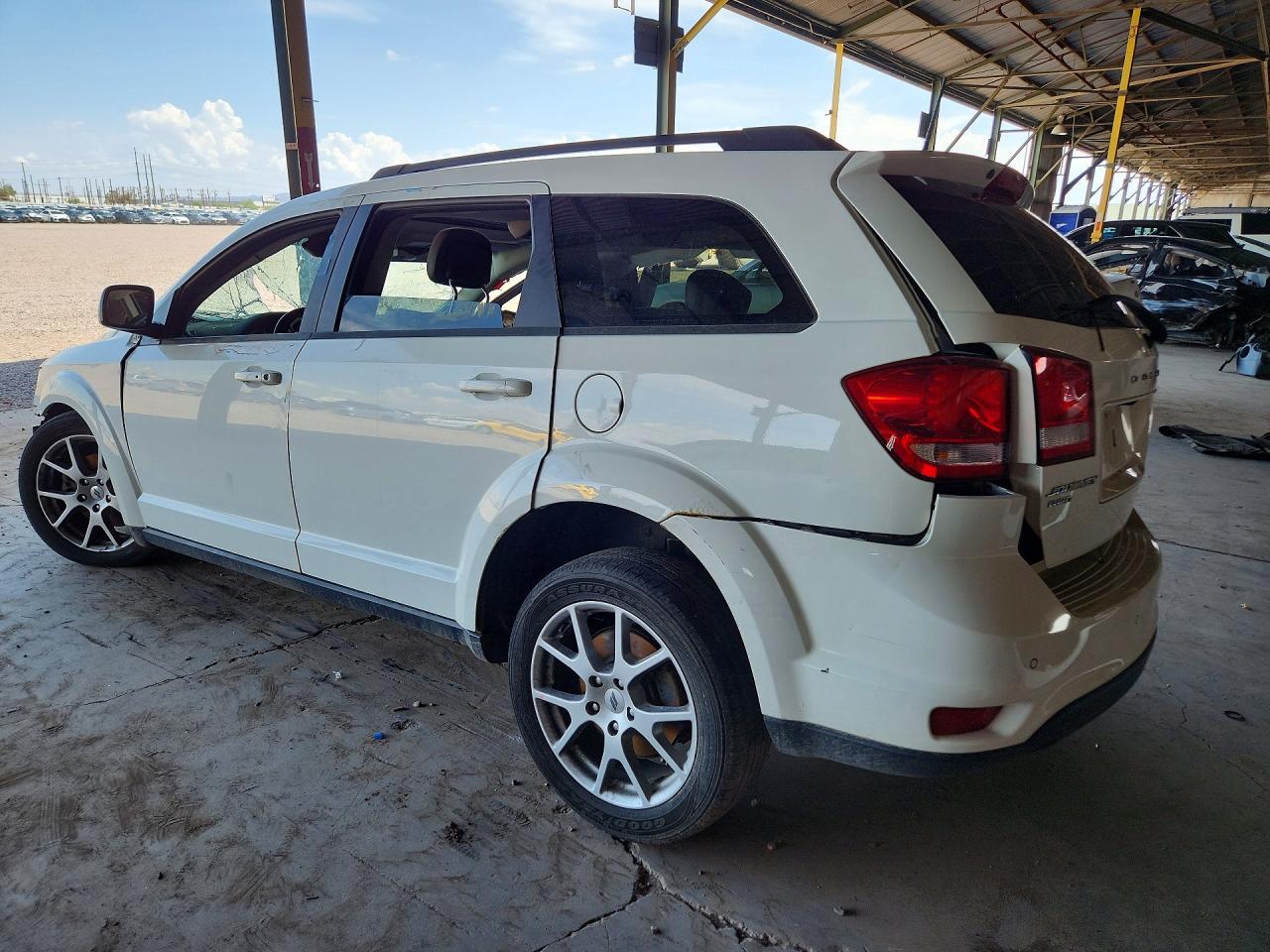2014 Dodge Journey R/t White vin: 3C4PDDEG4ET156584