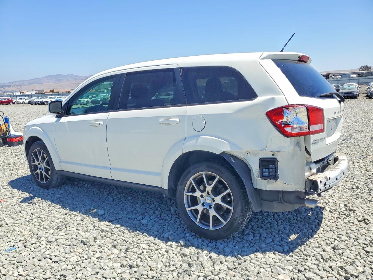 2015 Dodge Journey R/t White vin: 3C4PDDEG4FT533903