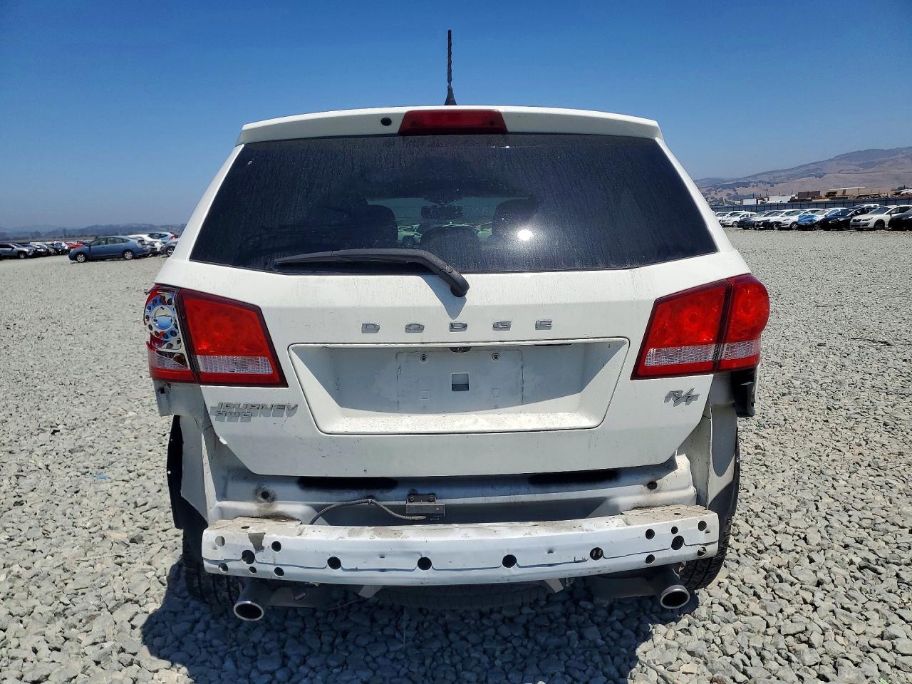2015 Dodge Journey R/t White vin: 3C4PDDEG4FT533903
