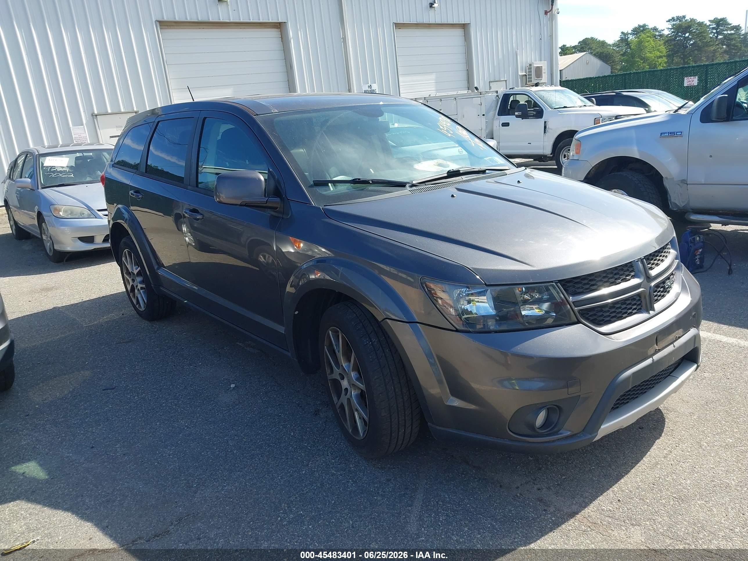 2015 Dodge Journey R/t Gray vin: 3C4PDDEG4FT558042