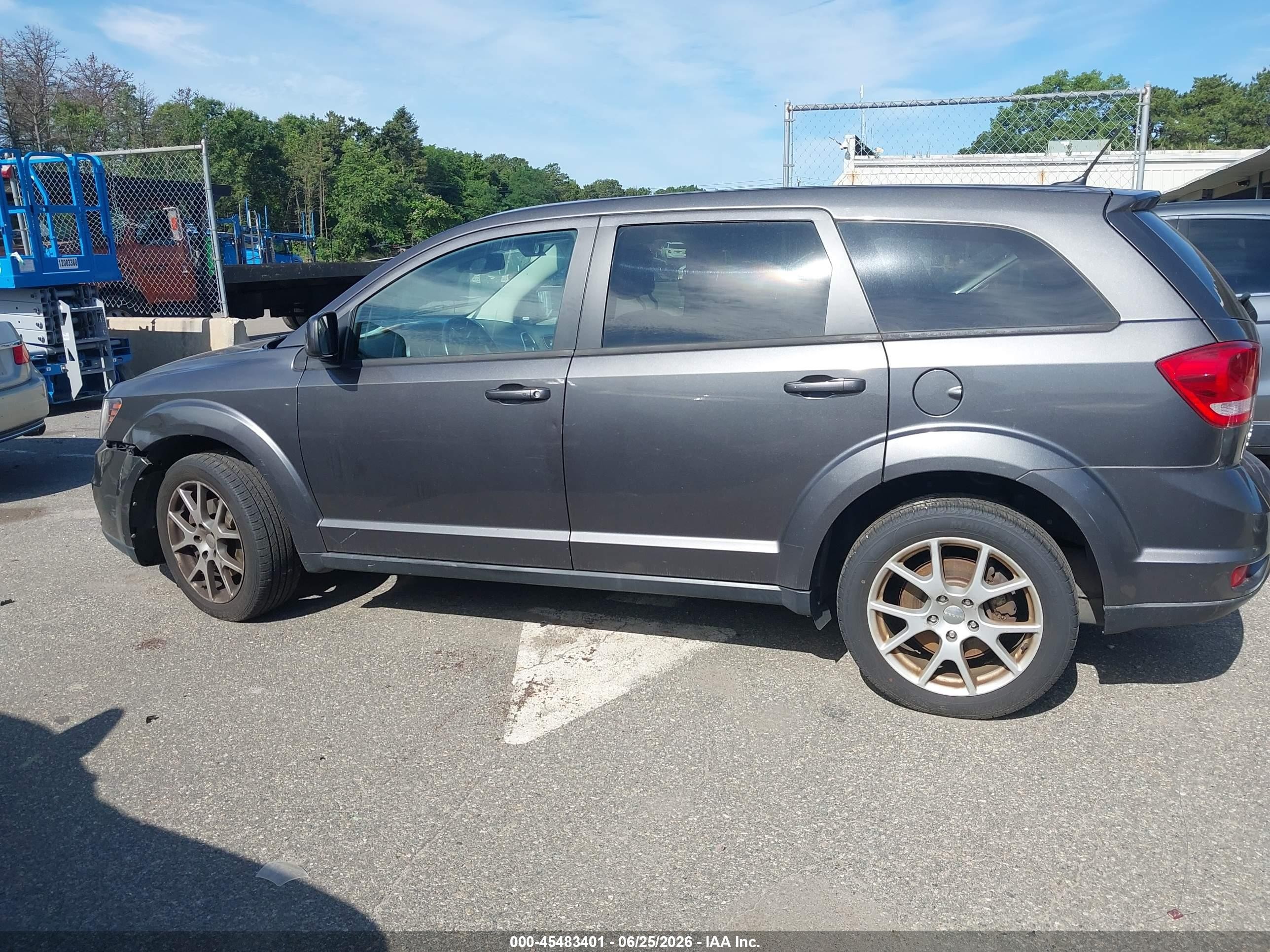 2015 Dodge Journey R/t Gray vin: 3C4PDDEG4FT558042
