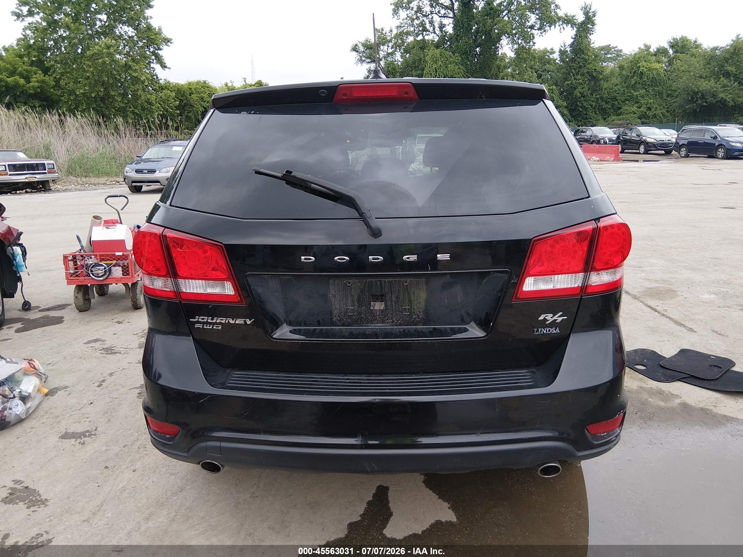 2015 Dodge Journey R/t Black vin: 3C4PDDEG4FT585144
