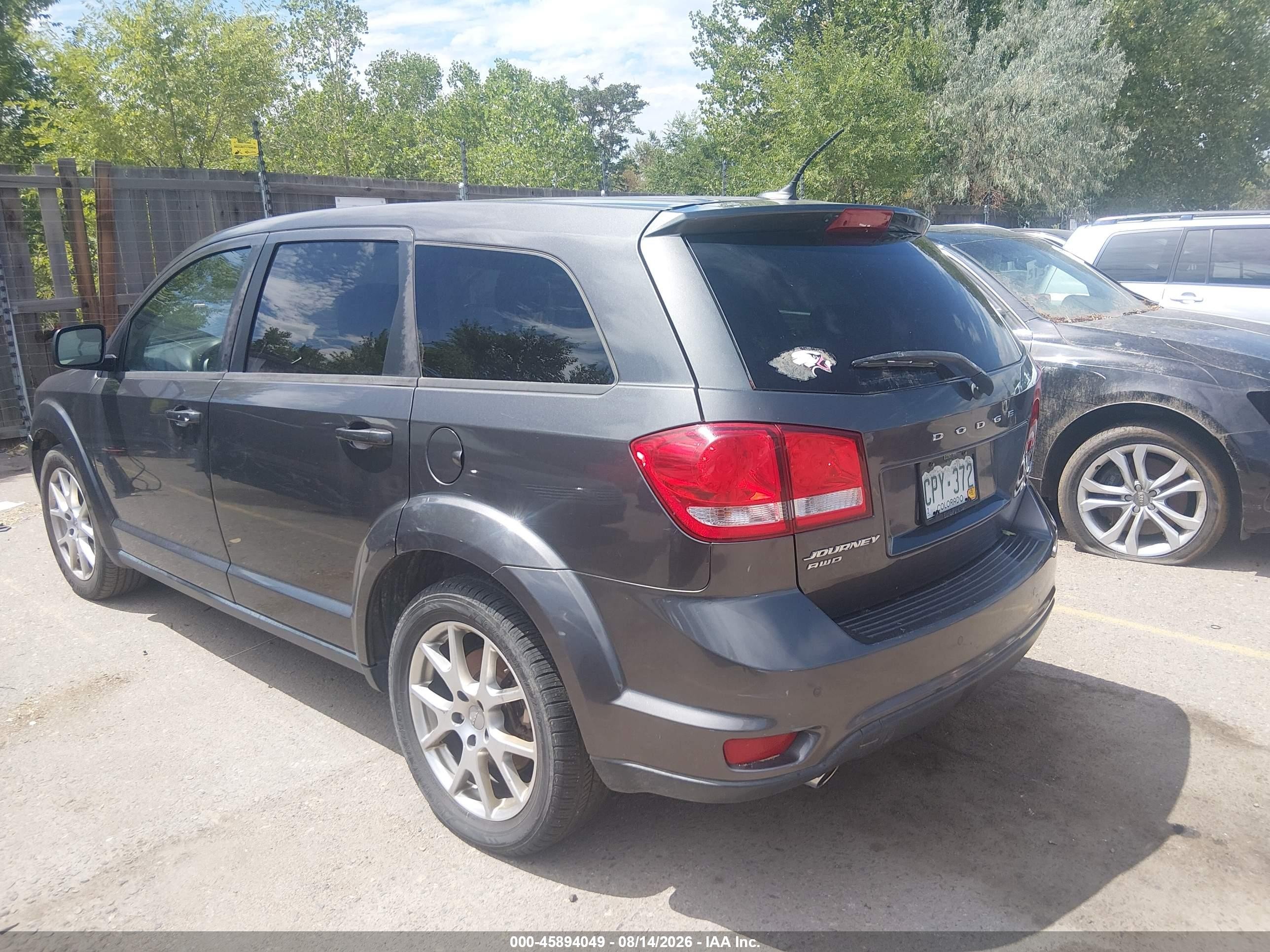 2015 Dodge Journey R/t Black vin: 3C4PDDEG4FT684577
