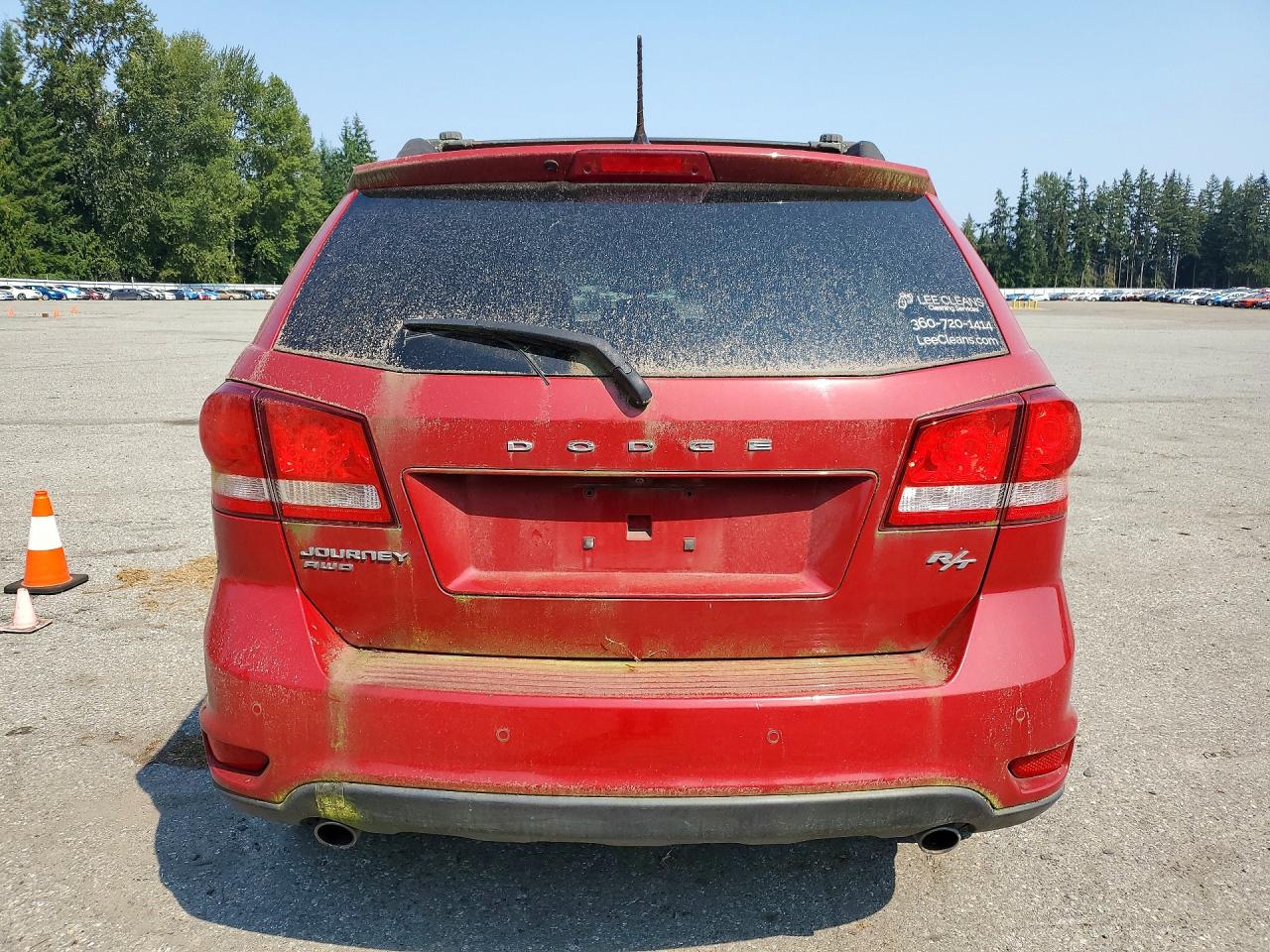 2013 Dodge Journey R/t Red vin: 3C4PDDEG5DT518680