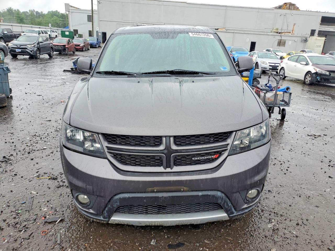 2014 Dodge Journey R Gray vin: 3C4PDDEG5ET184331