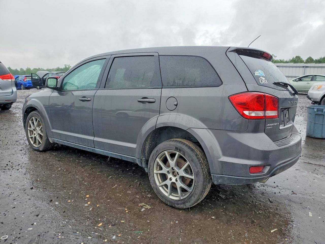2014 Dodge Journey R Gray vin: 3C4PDDEG5ET184331